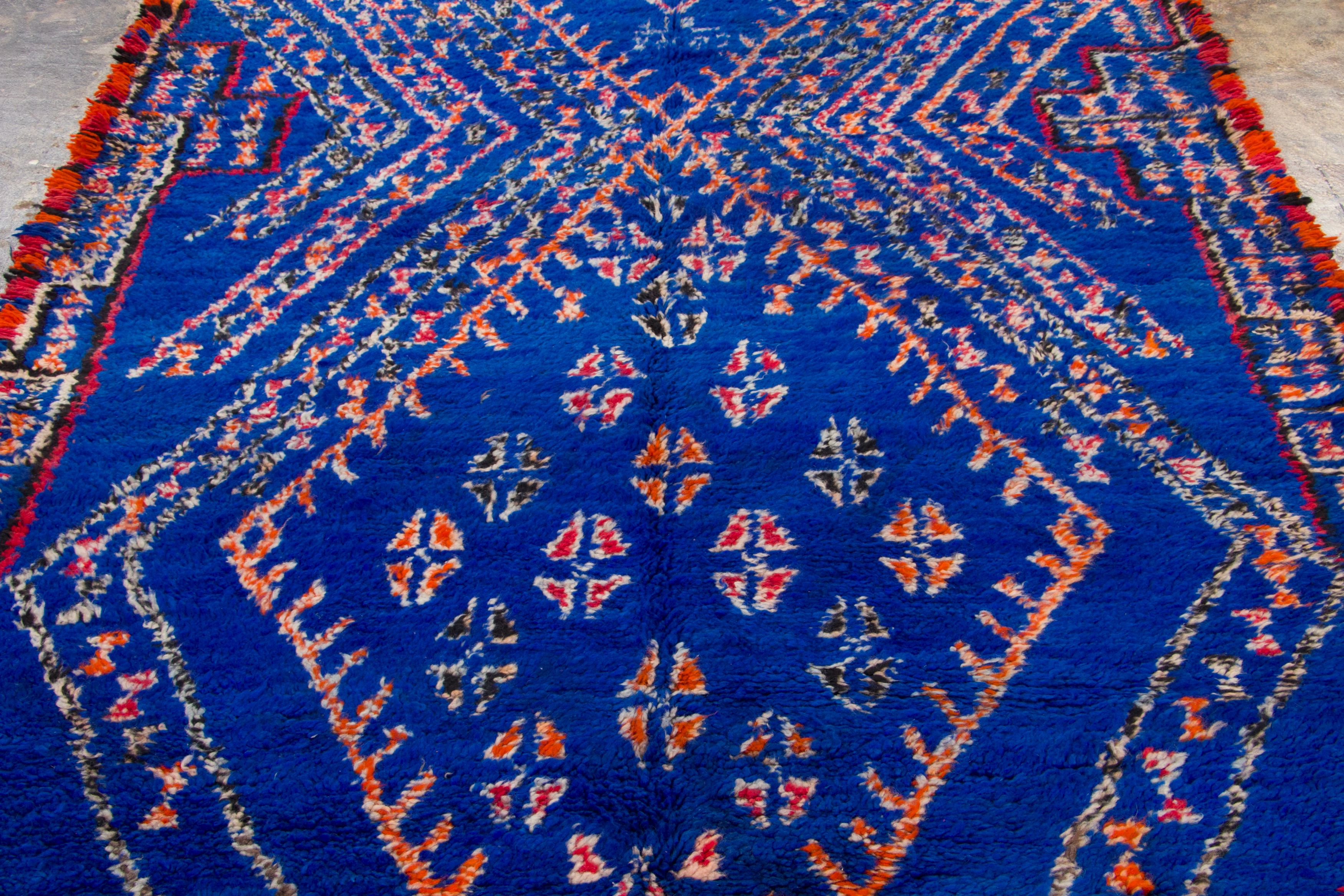 Vintage Moroccan Berber Rug