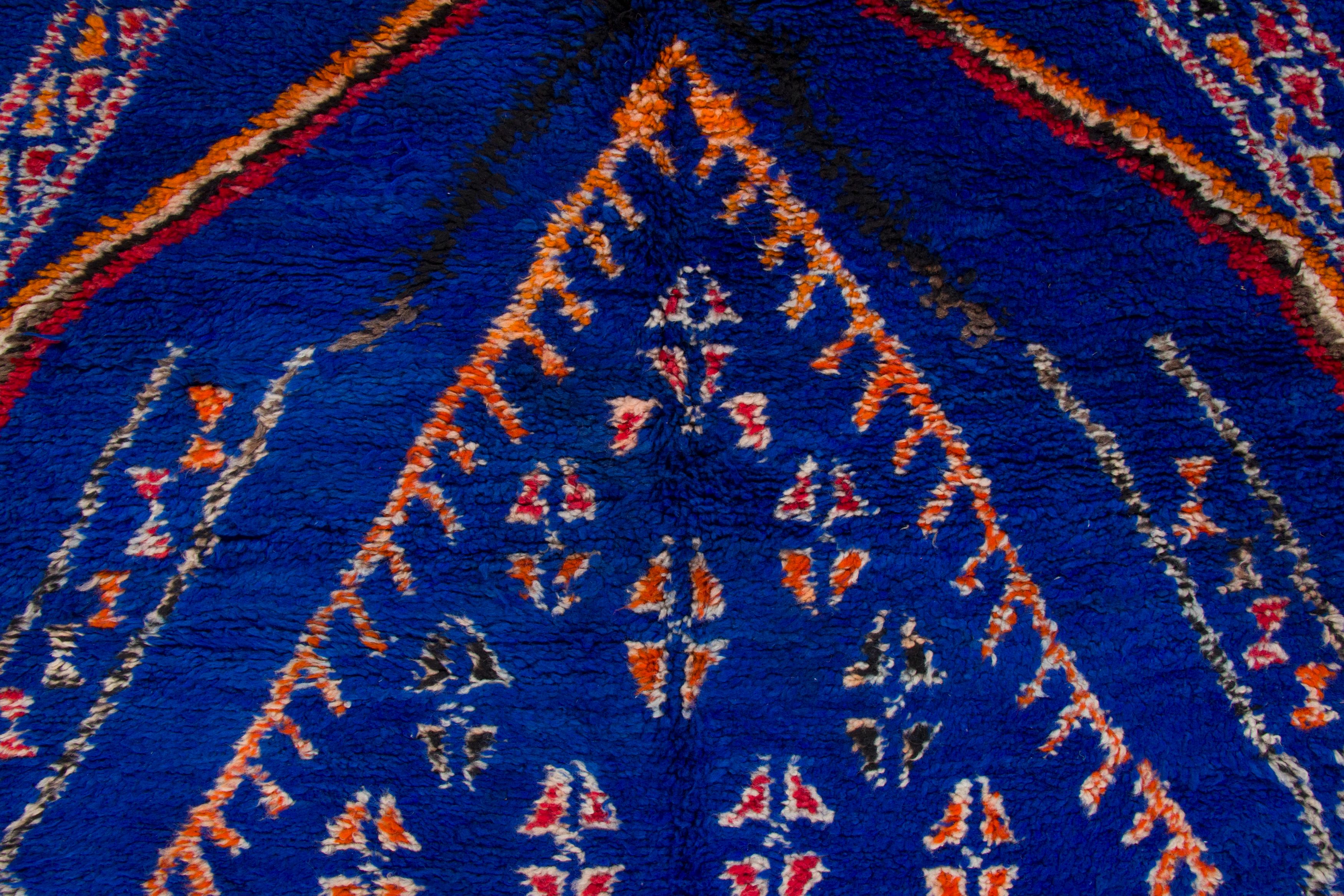 Vintage Moroccan Berber Rug