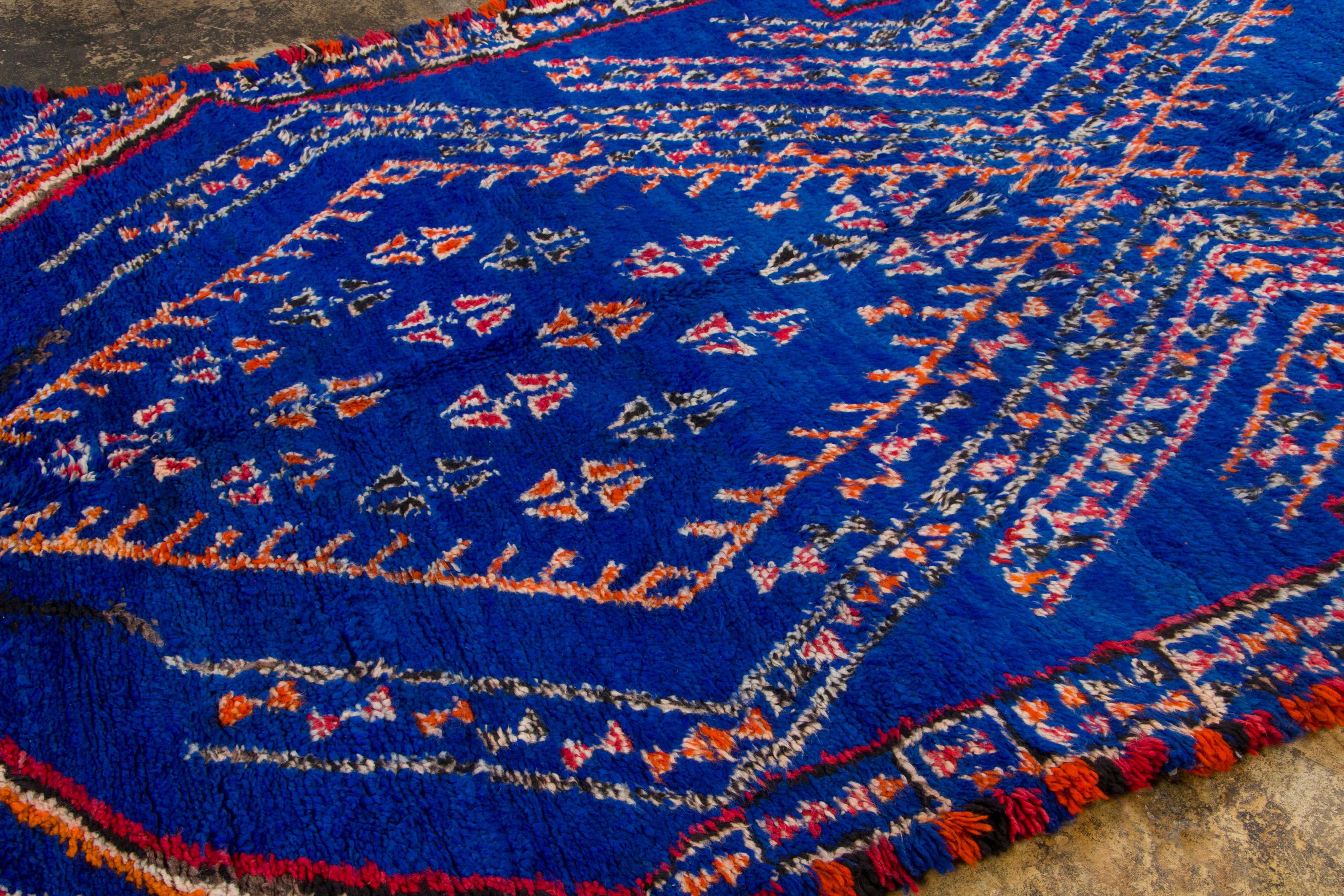 Vintage Moroccan Berber Rug