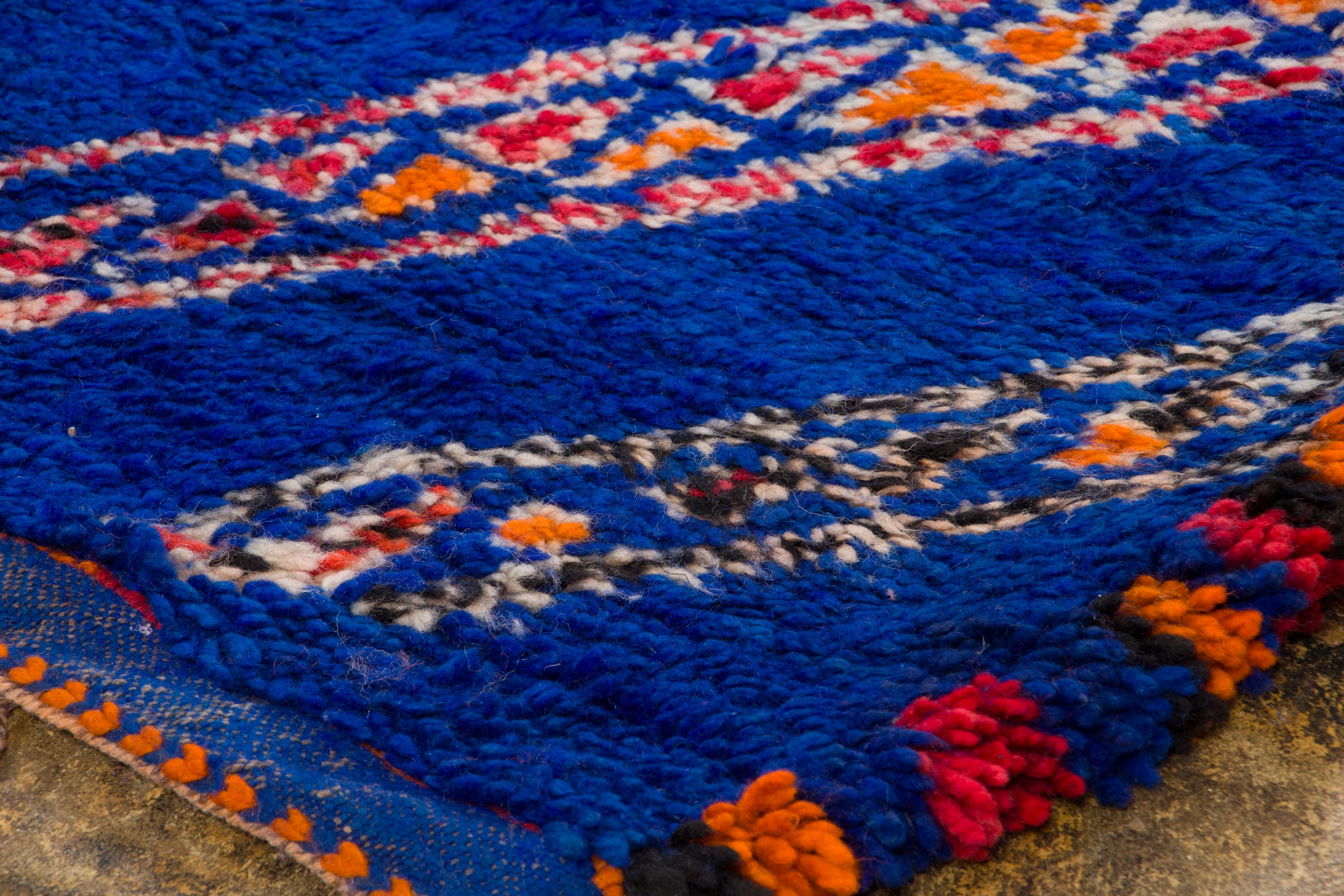 Vintage Moroccan Berber Rug