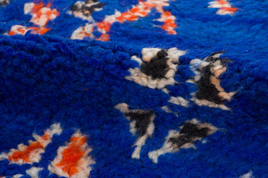 Vintage Moroccan Berber Rug