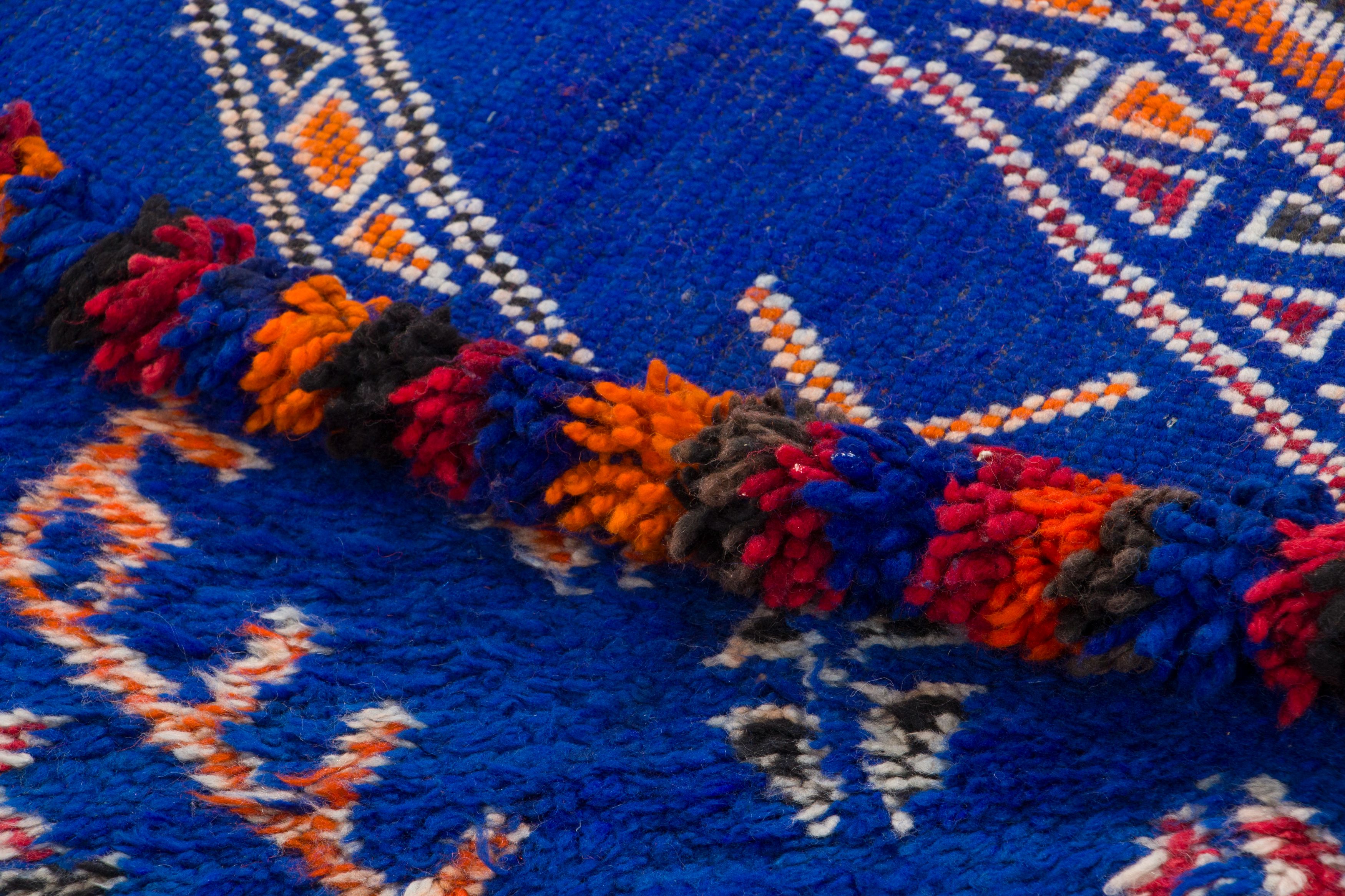 Vintage Moroccan Berber Rug