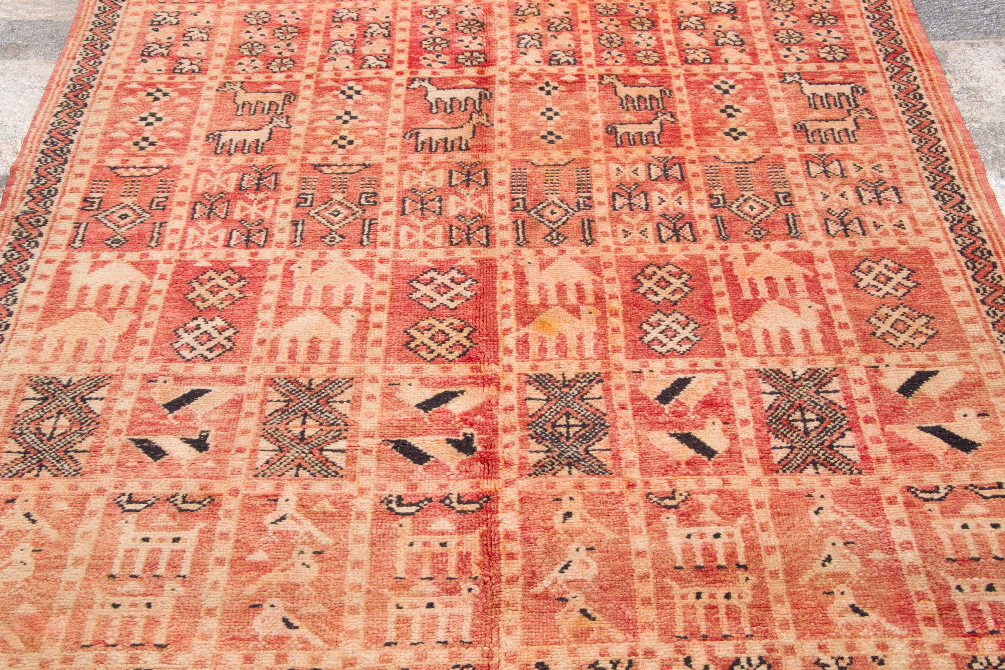 Vintage Moroccan Berber Rug