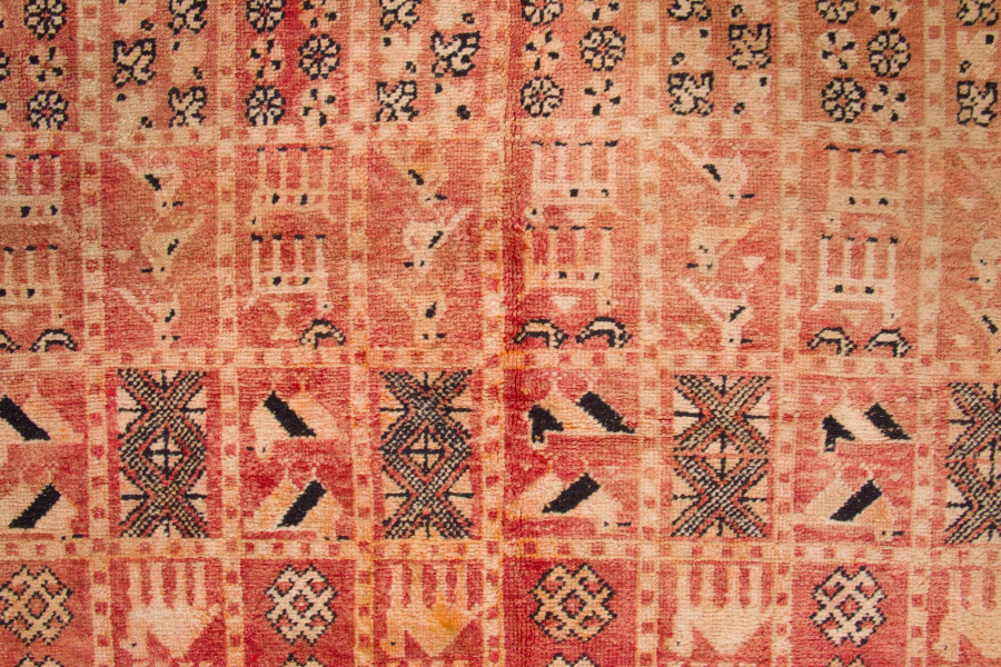 Vintage Moroccan Berber Rug