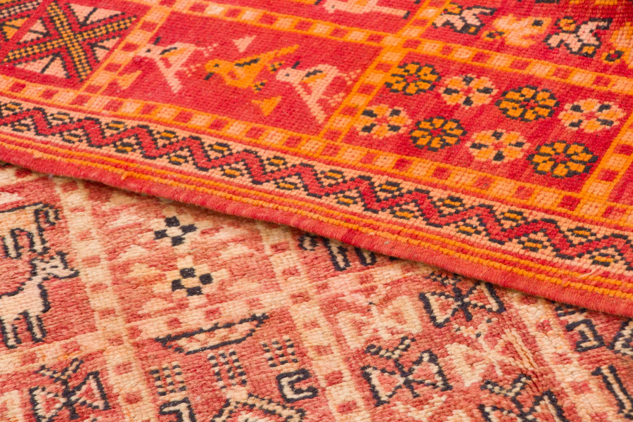 Vintage Moroccan Berber Rug