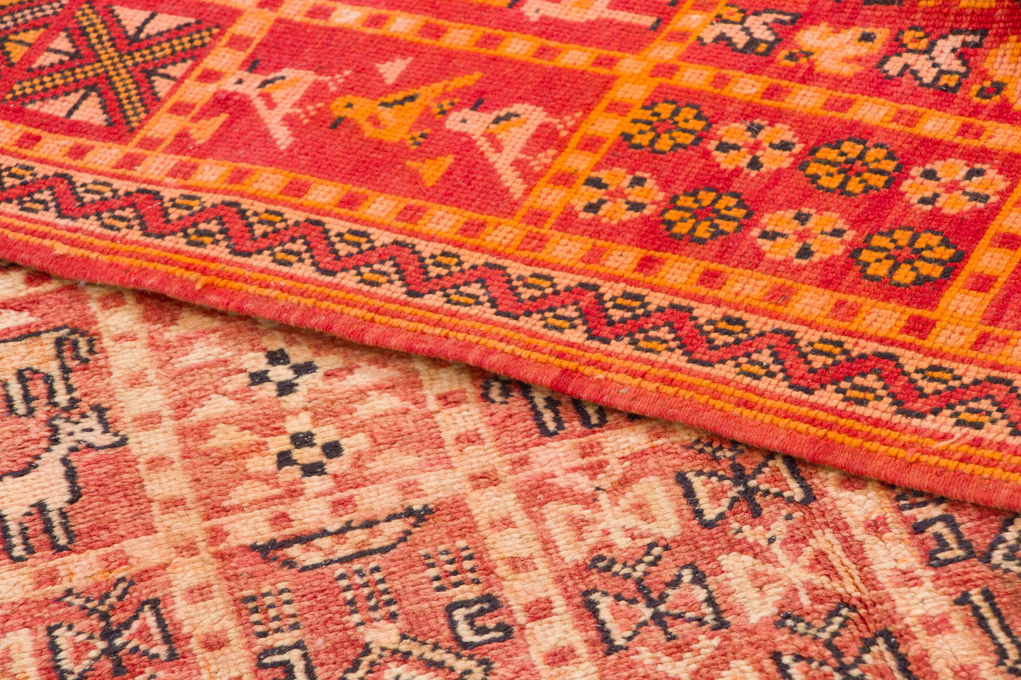 Vintage Moroccan Berber Rug