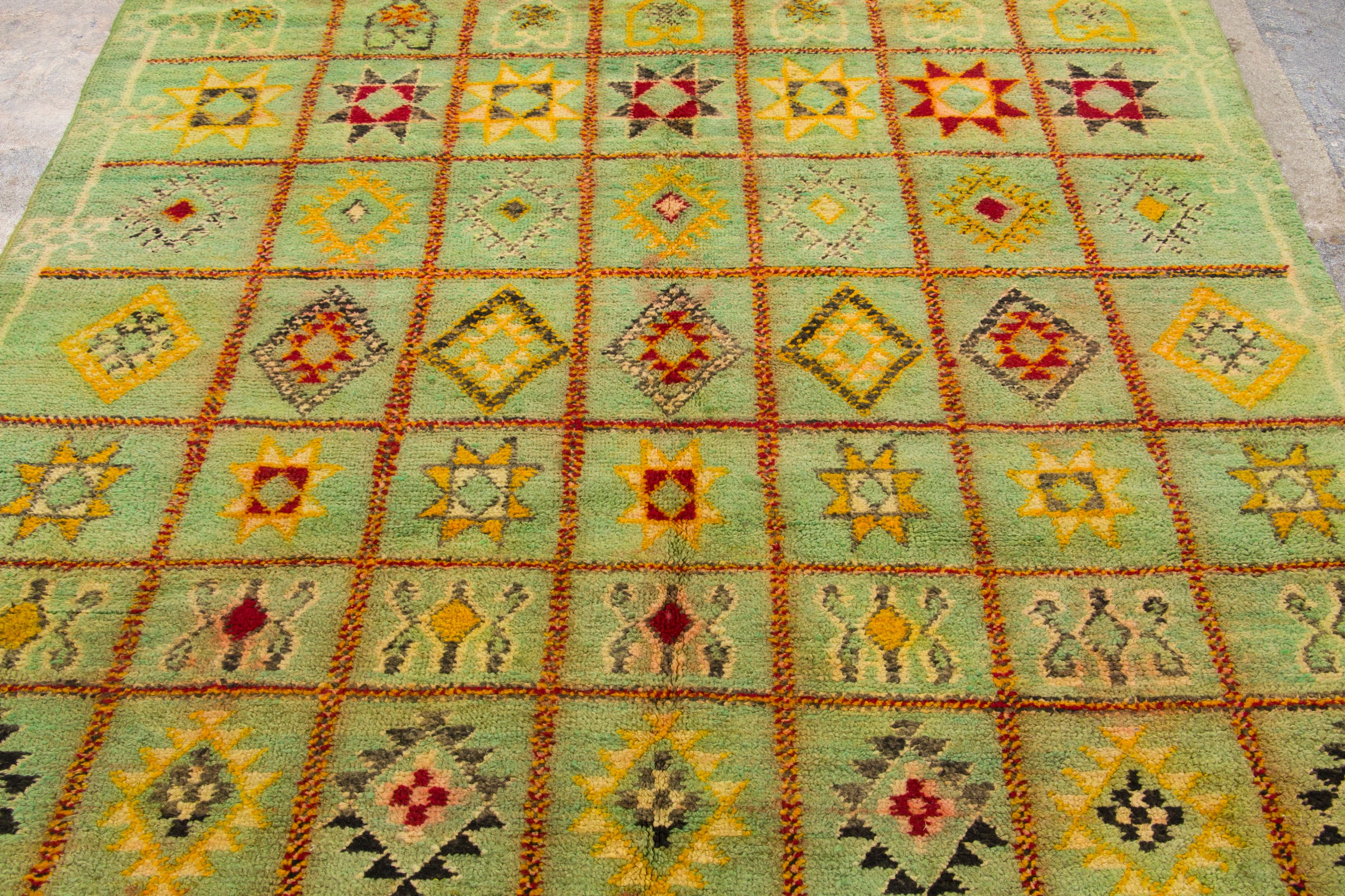 Vintage Moroccan Berber Rug