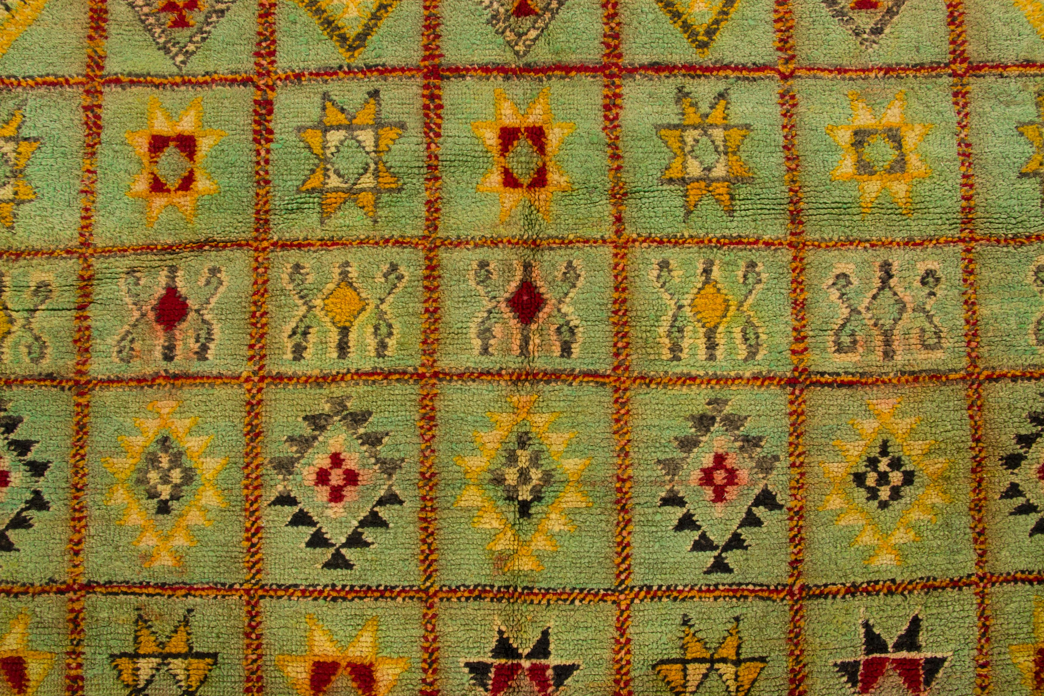Vintage Moroccan Berber Rug
