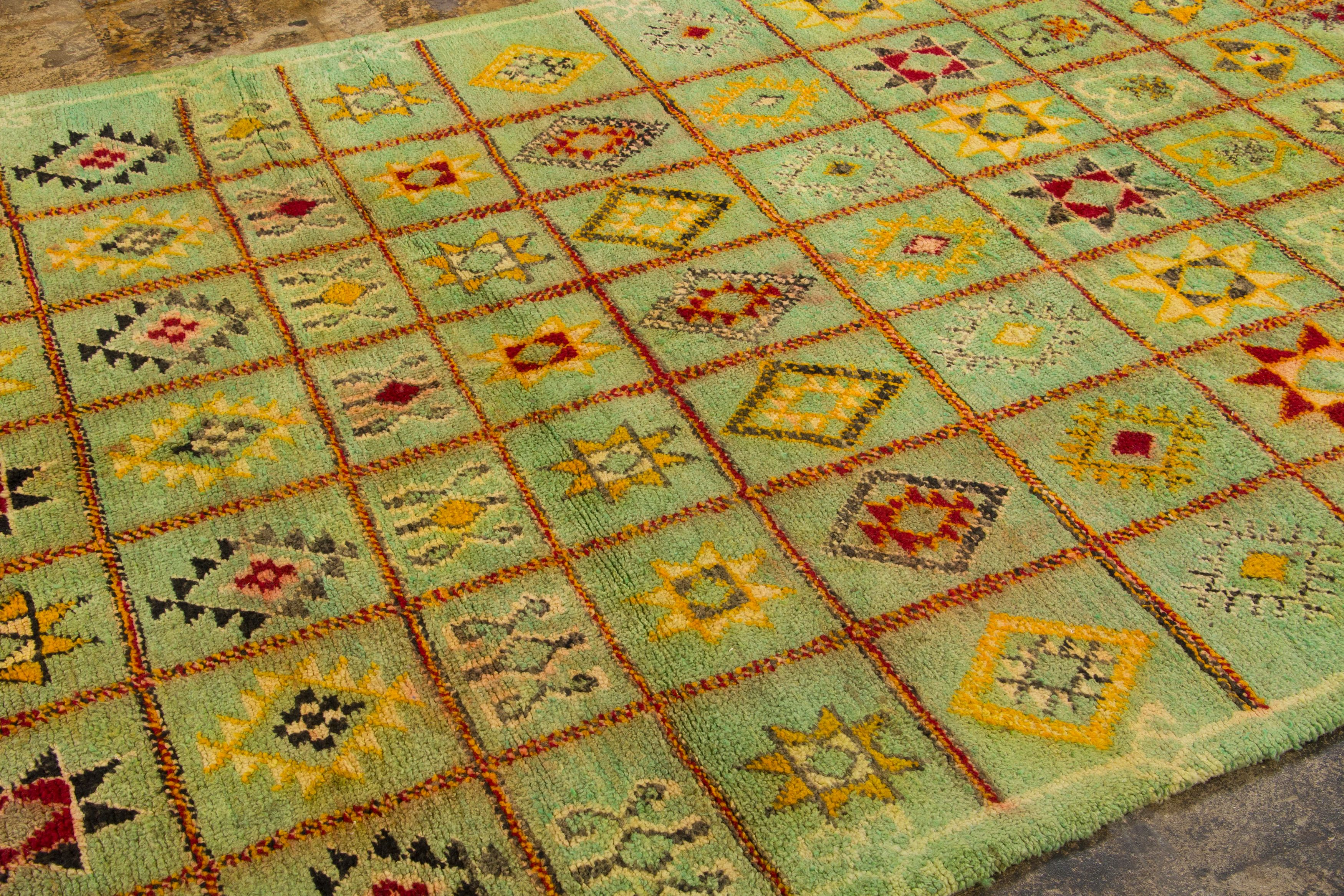 Vintage Moroccan Berber Rug
