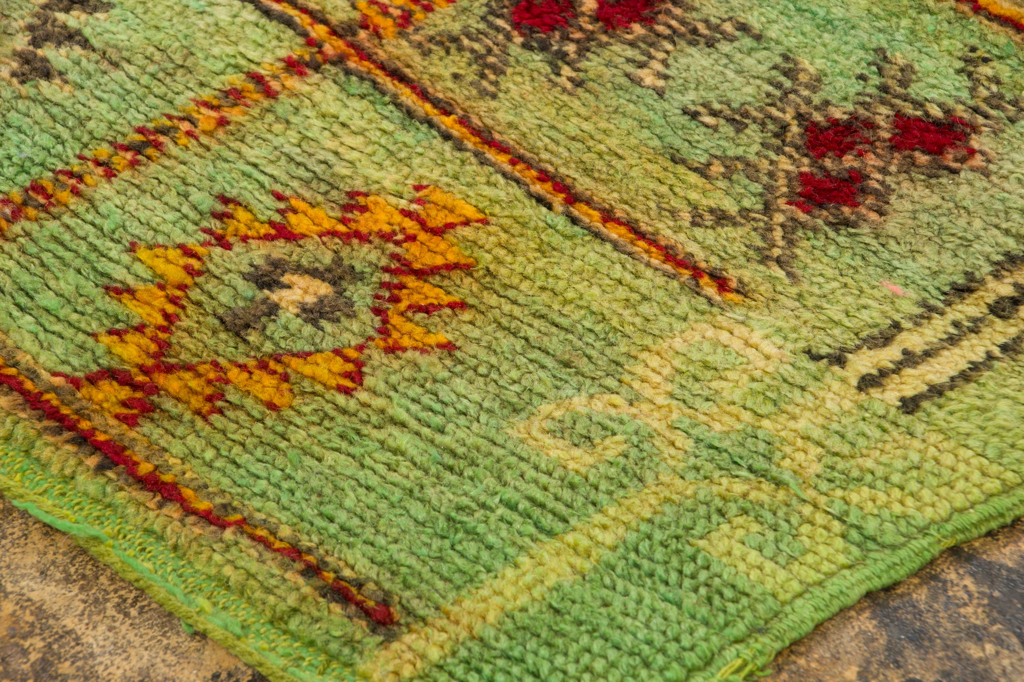 Vintage Moroccan Berber Rug