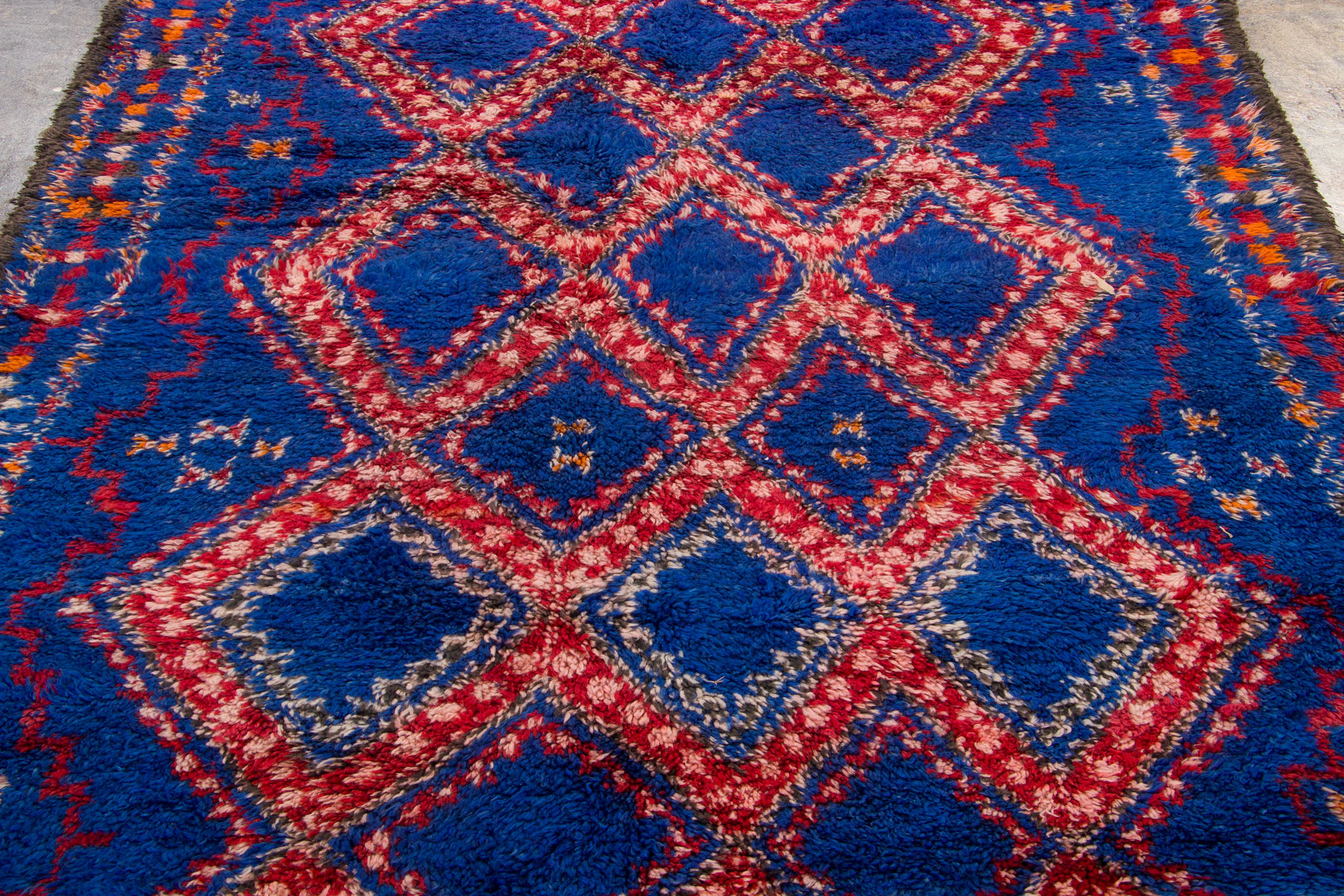 Vintage Moroccan Berber Shag Rug