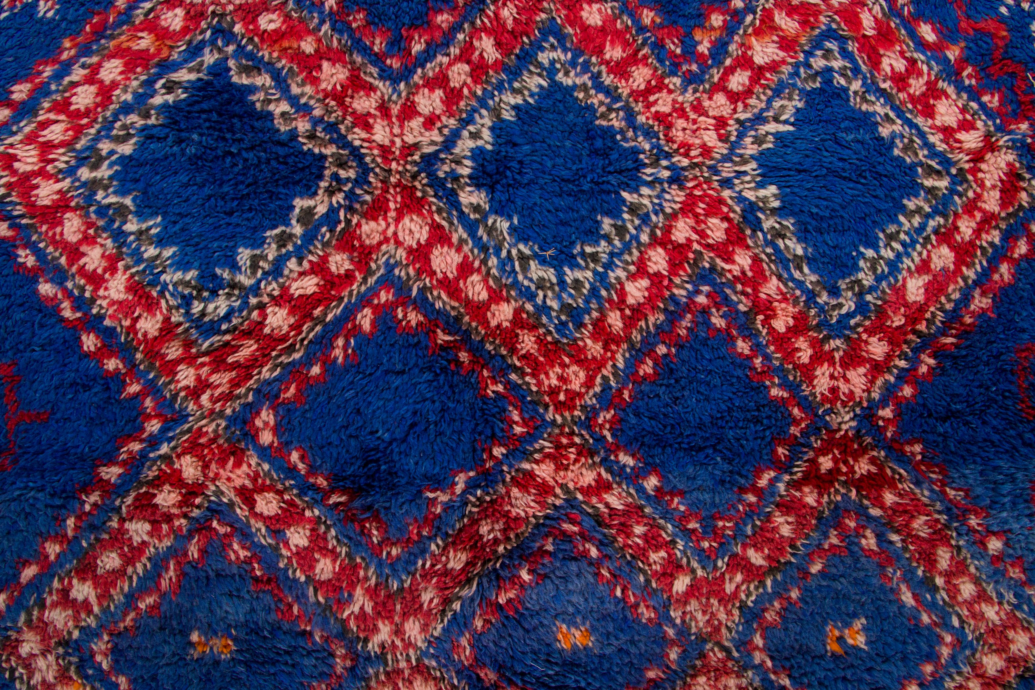 Vintage Moroccan Berber Shag Rug