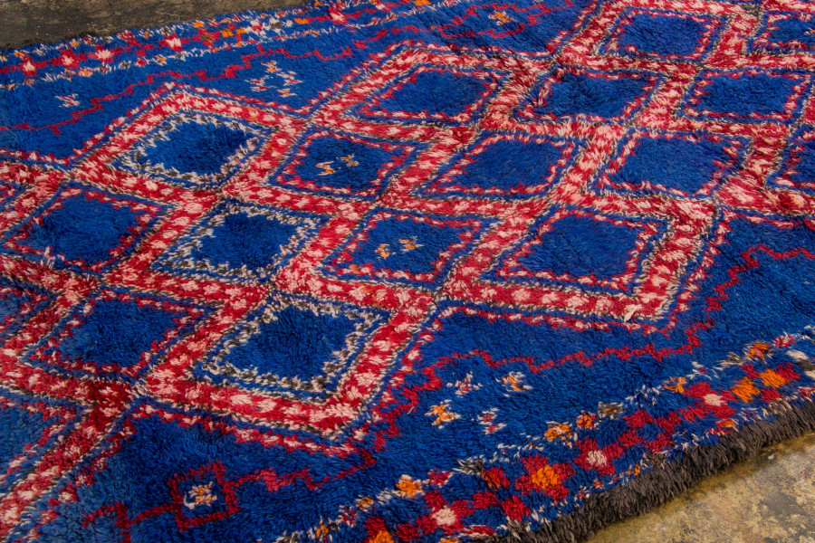 Vintage Moroccan Berber Shag Rug