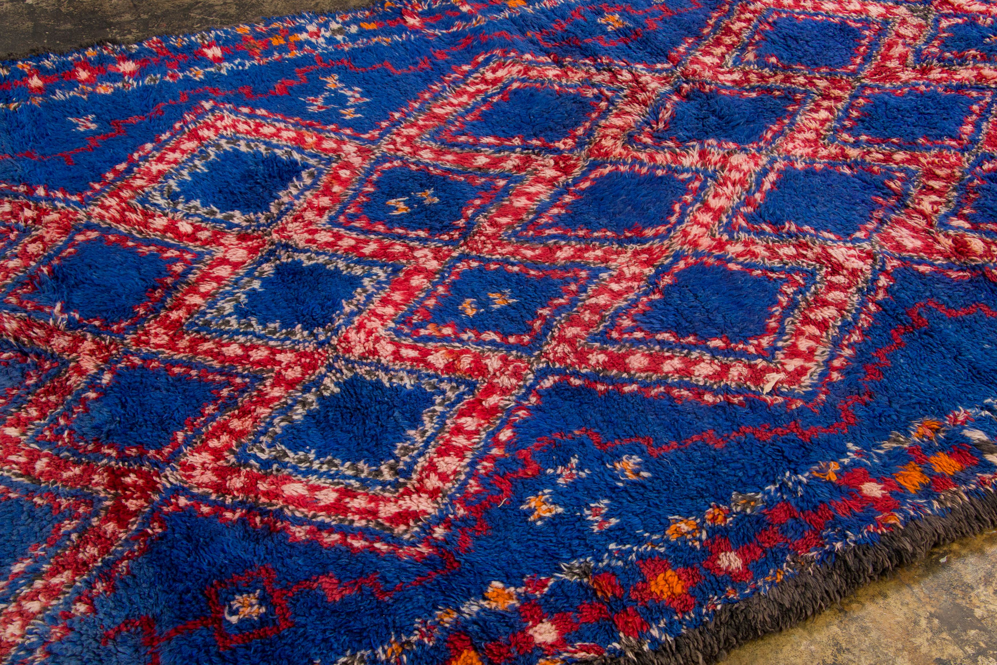 Vintage Moroccan Berber Shag Rug