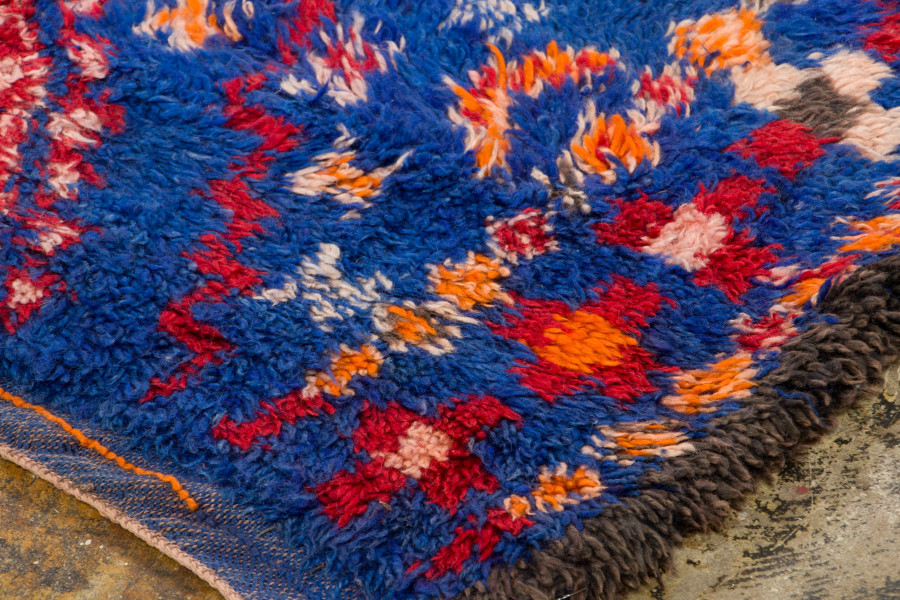 Vintage Moroccan Berber Shag Rug