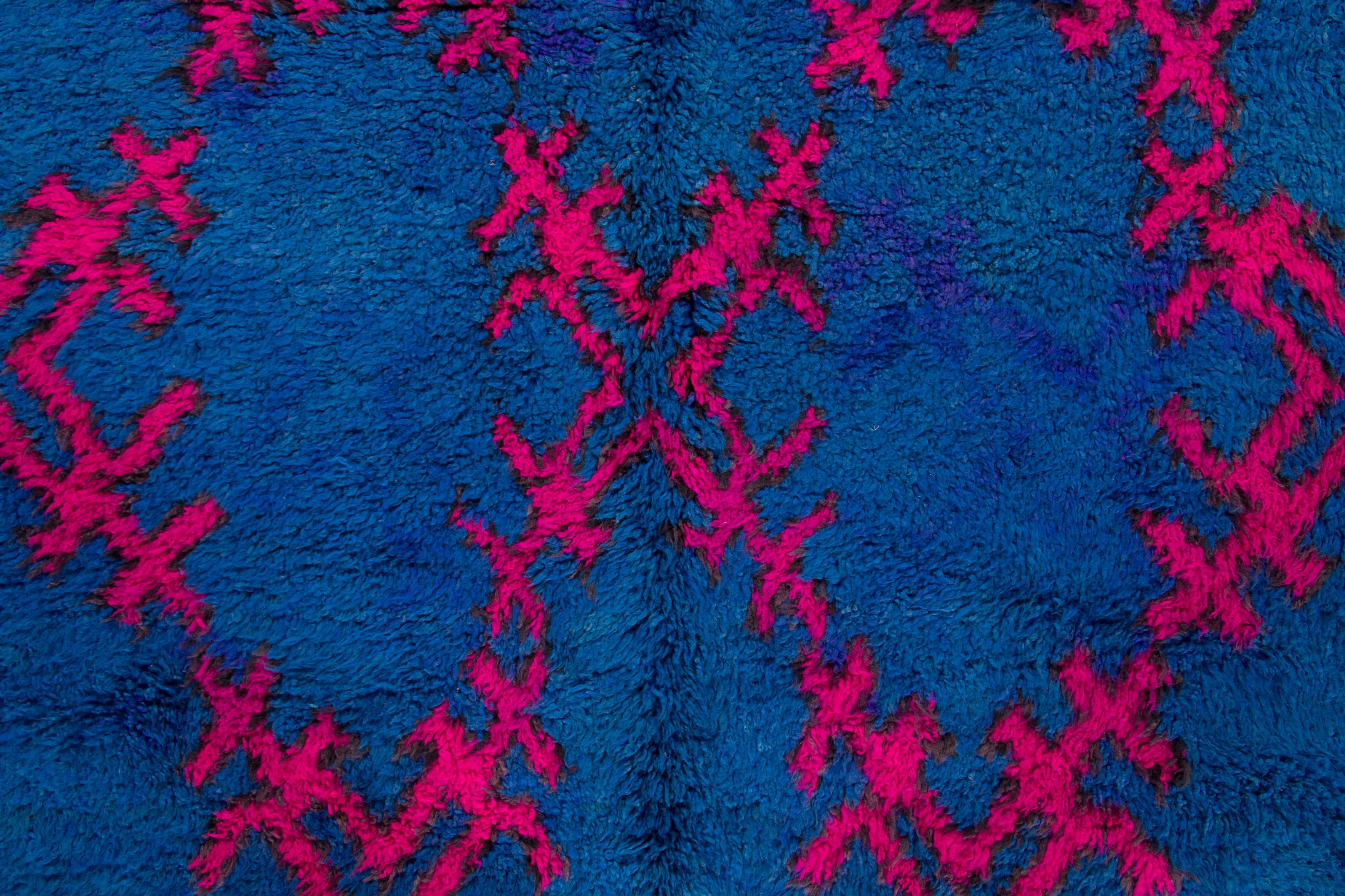 Vintage Moroccan Berber Rug