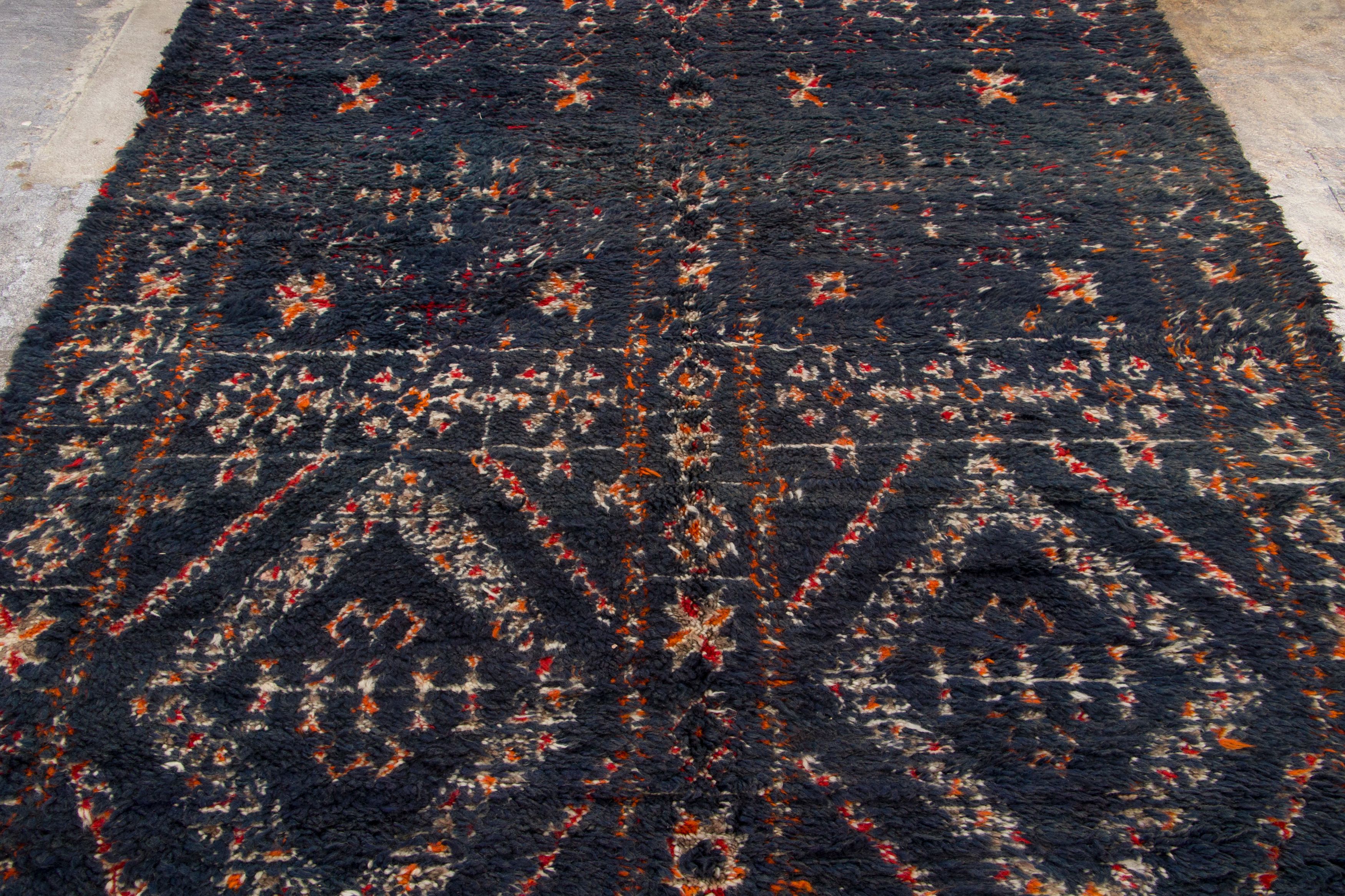 Vintage Moroccan Berber Runner