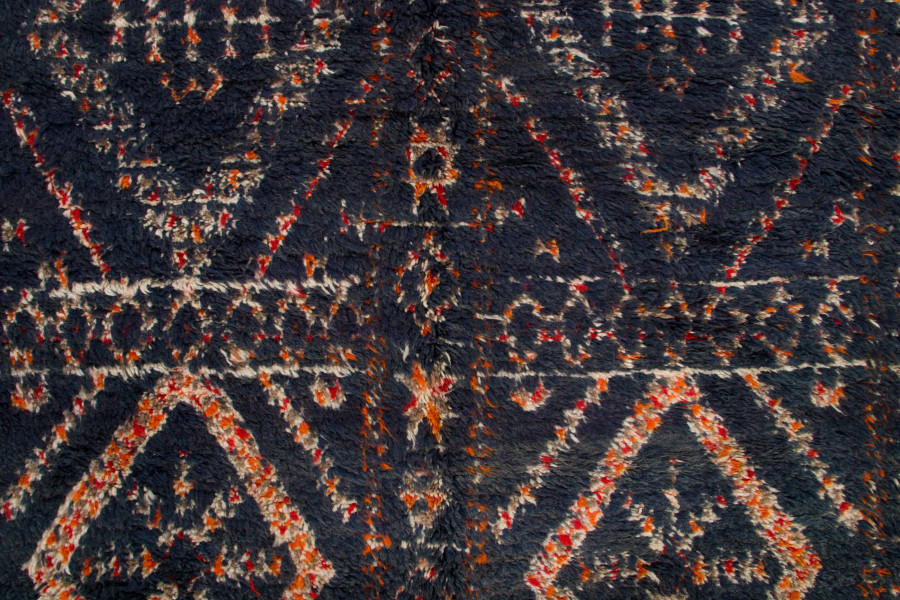 Vintage Moroccan Berber Runner