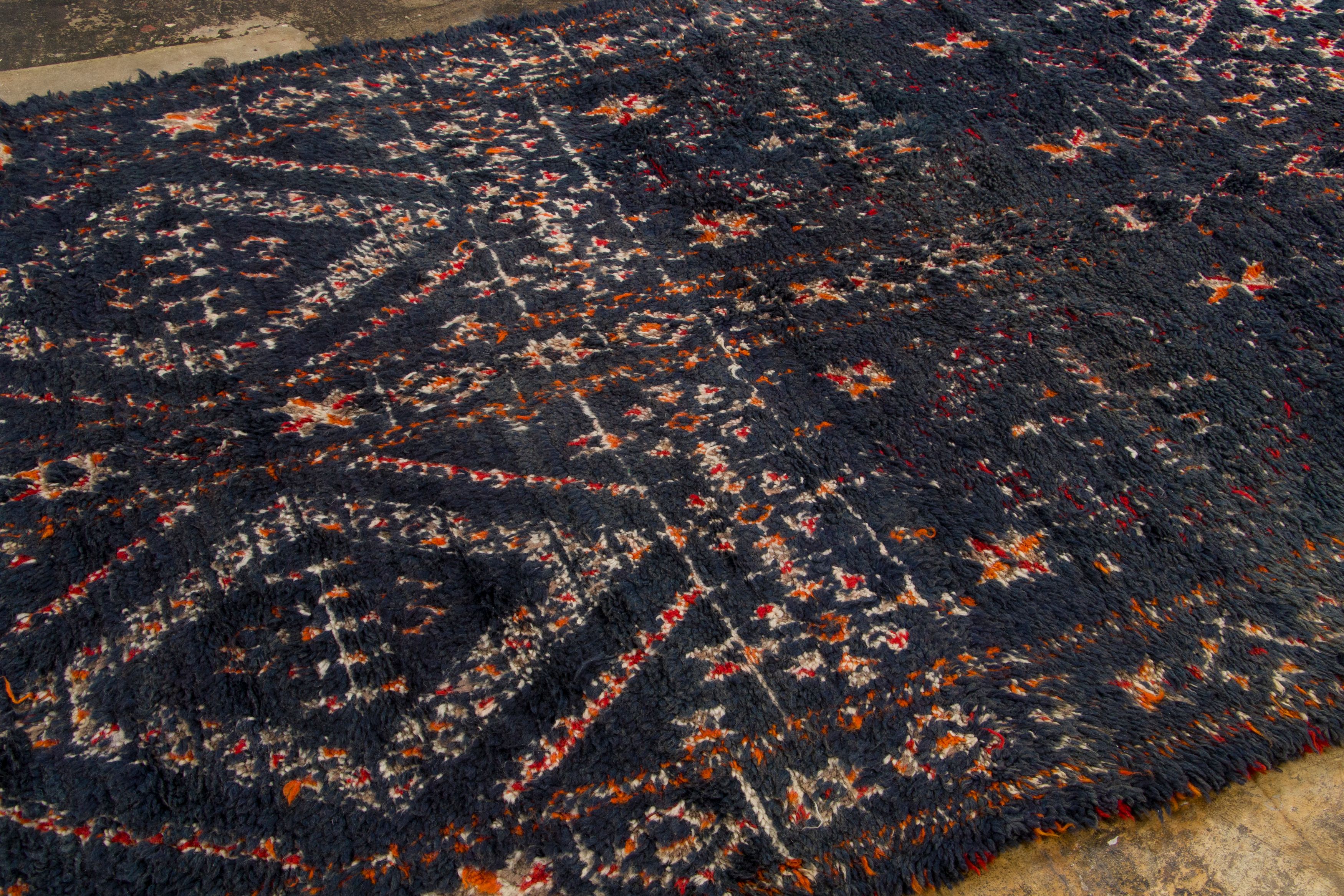 Vintage Moroccan Berber Runner
