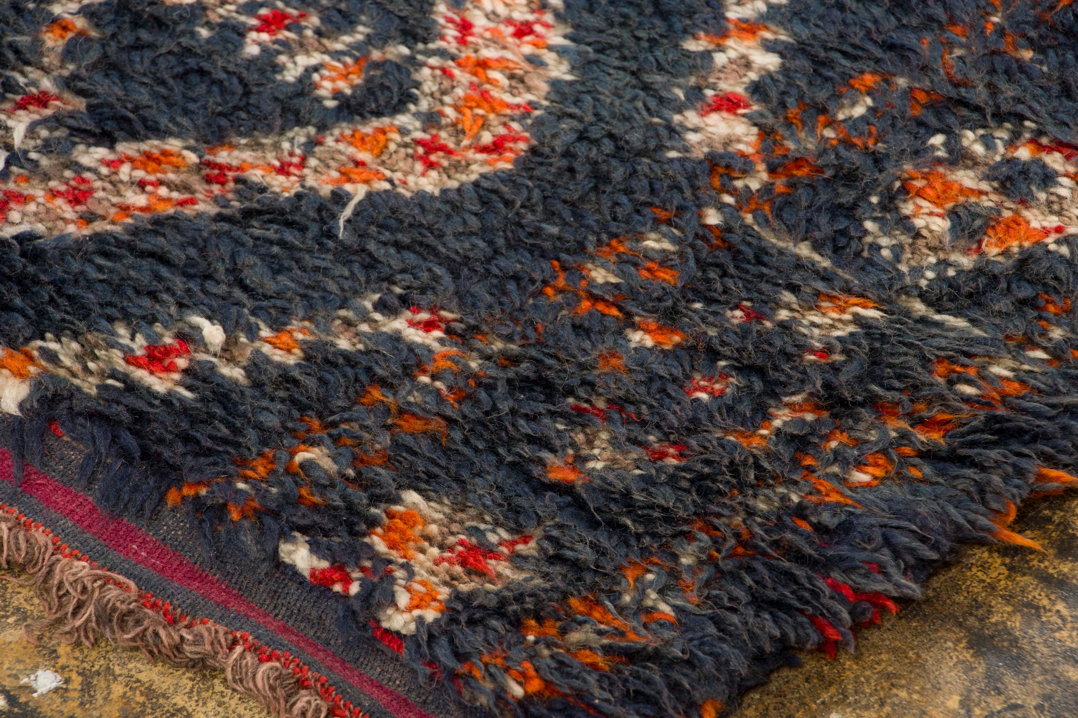 Vintage Moroccan Berber Runner