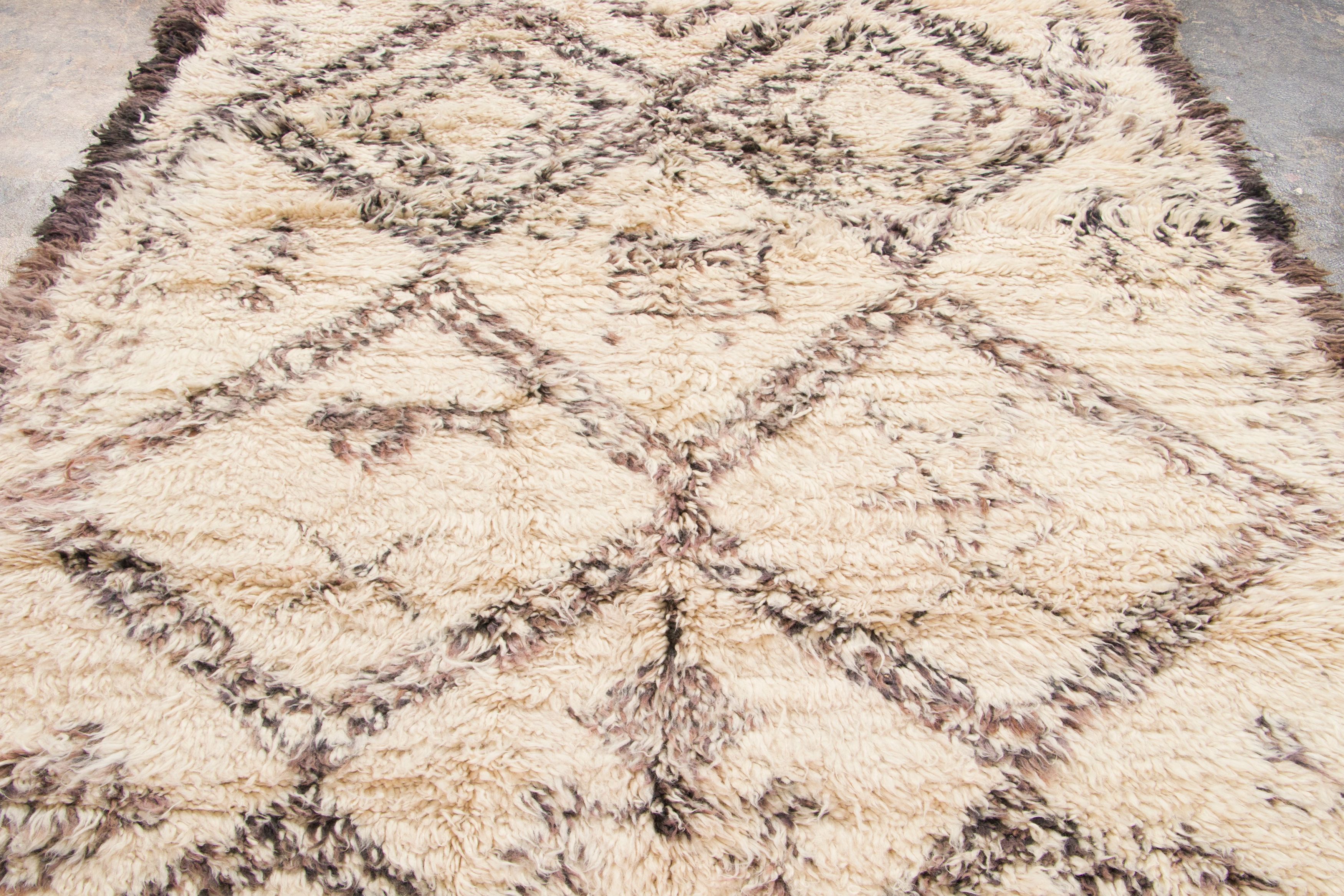 Vintage Moroccan Berber Rug