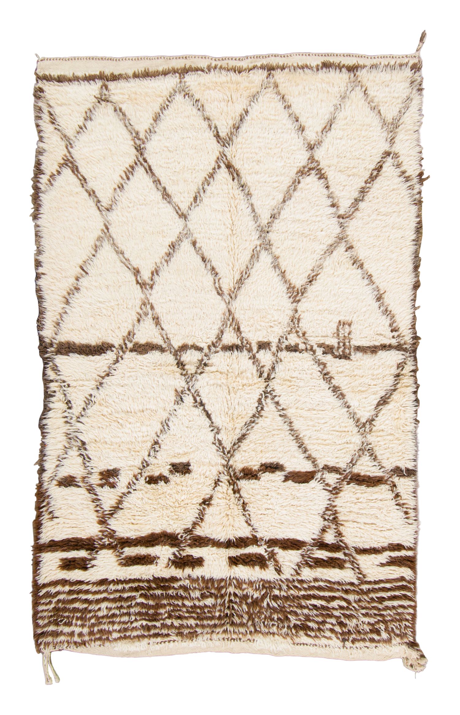 Vintage Moroccan Berber Shag Rug