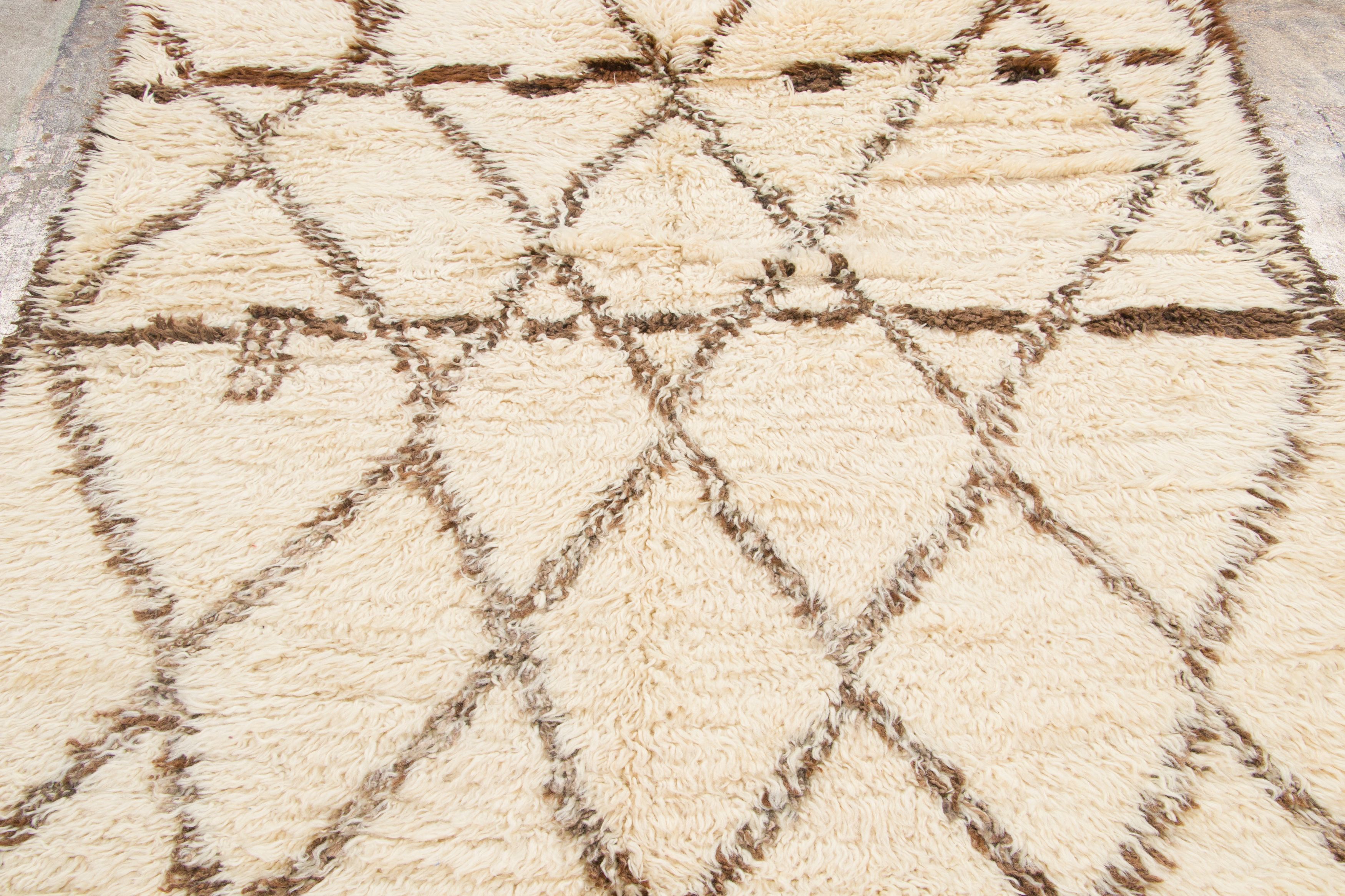 Vintage Moroccan Berber Shag Rug