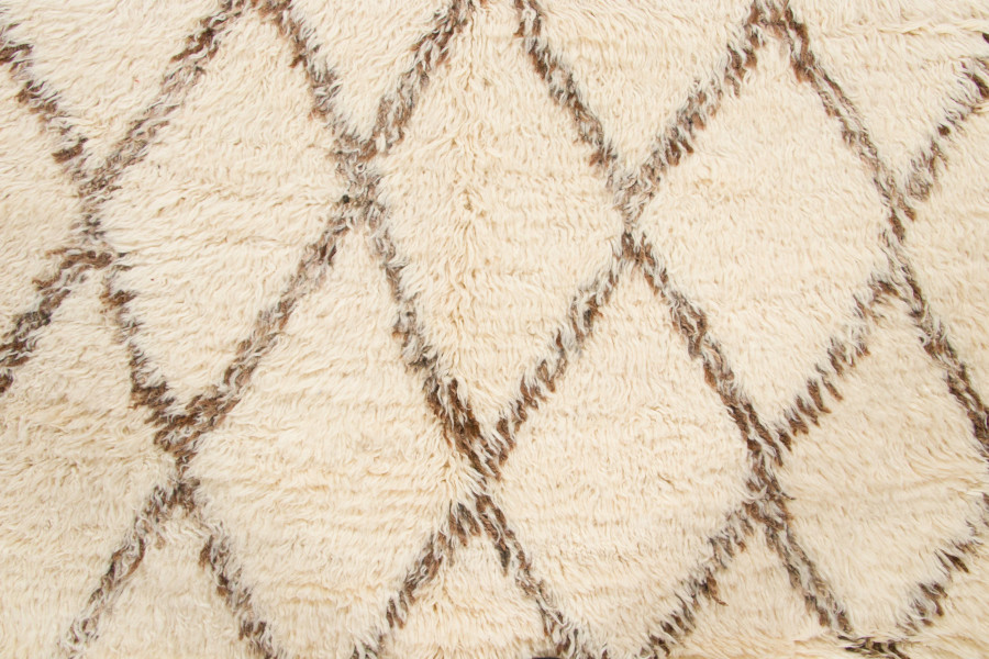 Vintage Moroccan Berber Shag Rug