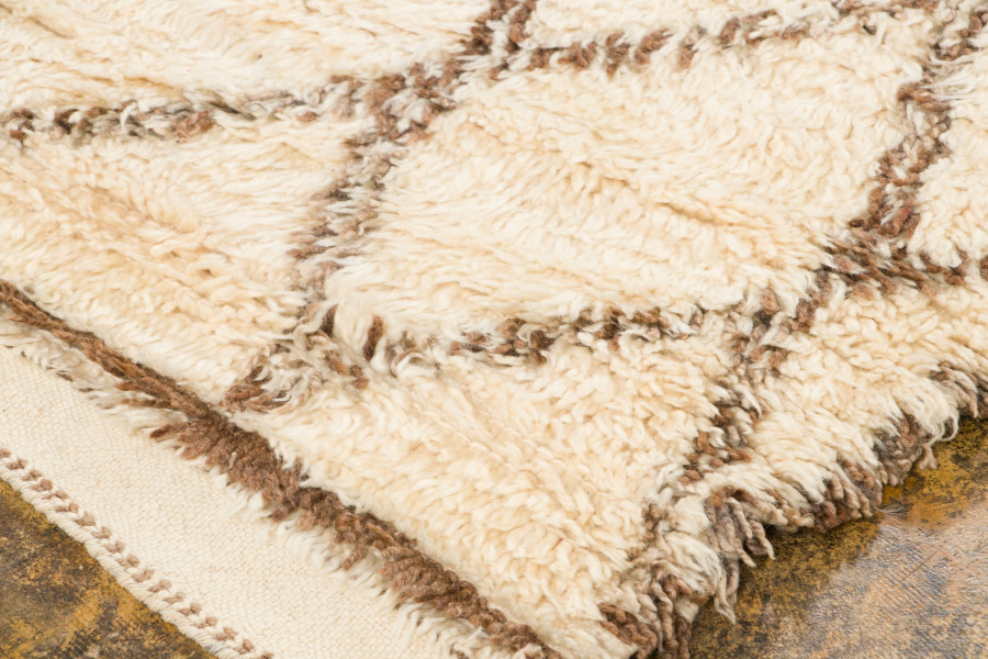 Vintage Moroccan Berber Shag Rug