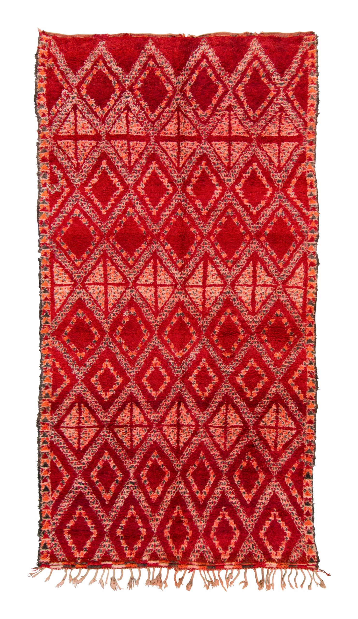 Vintage Moroccan Berber Rug