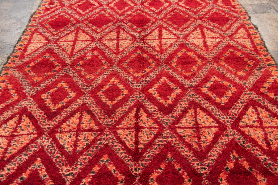 Vintage Moroccan Berber Rug