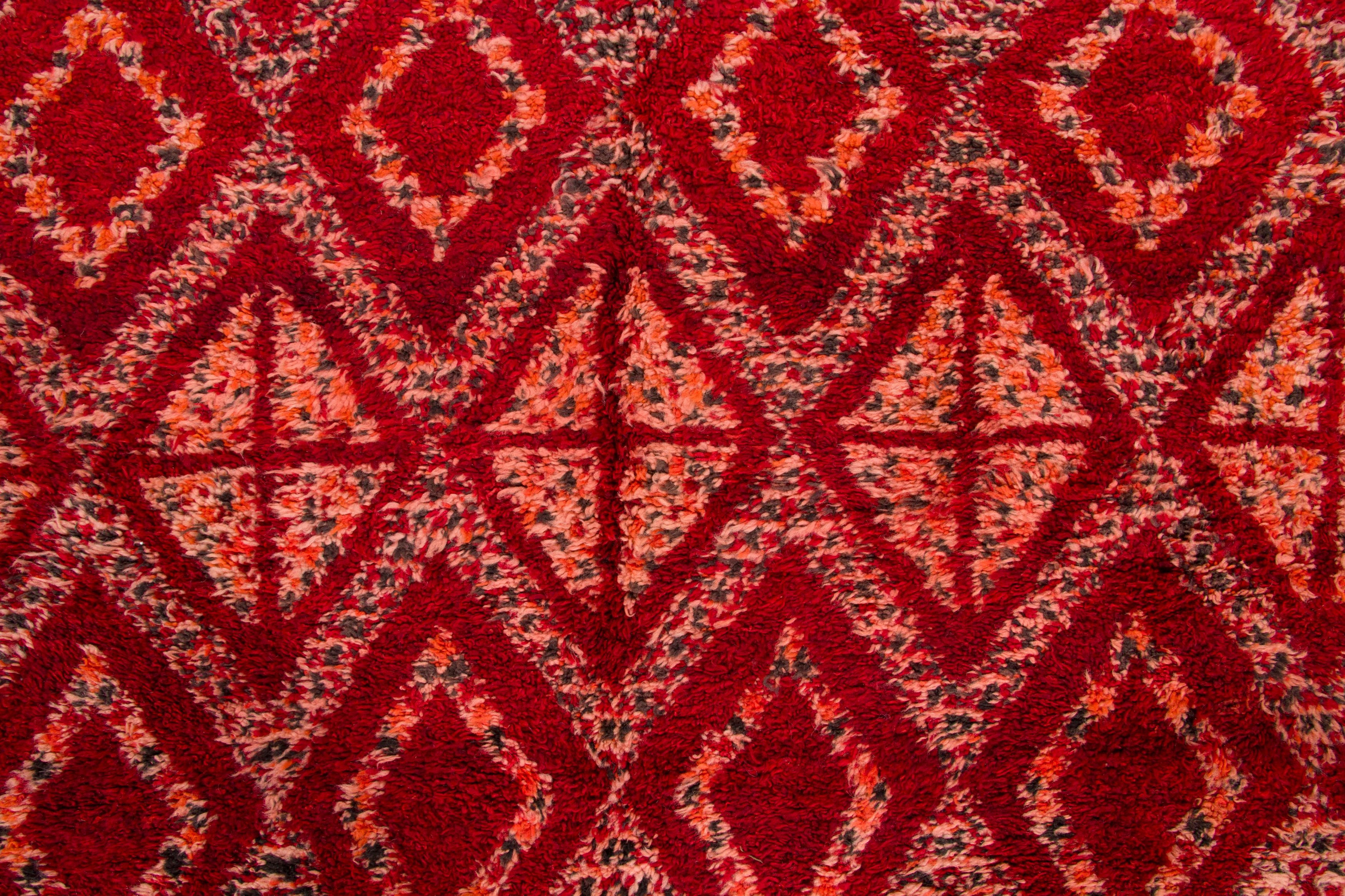 Vintage Moroccan Berber Rug