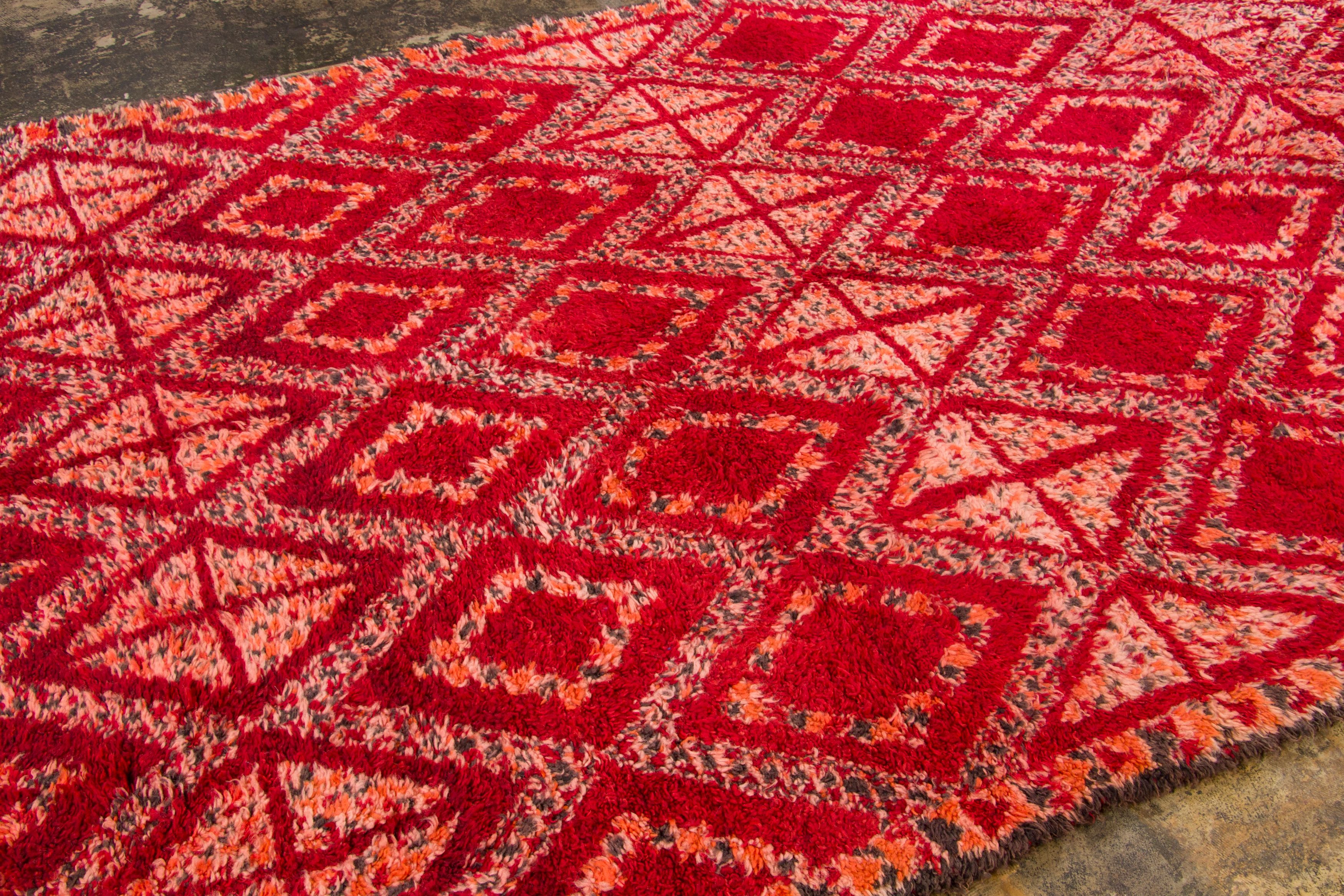 Vintage Moroccan Berber Rug