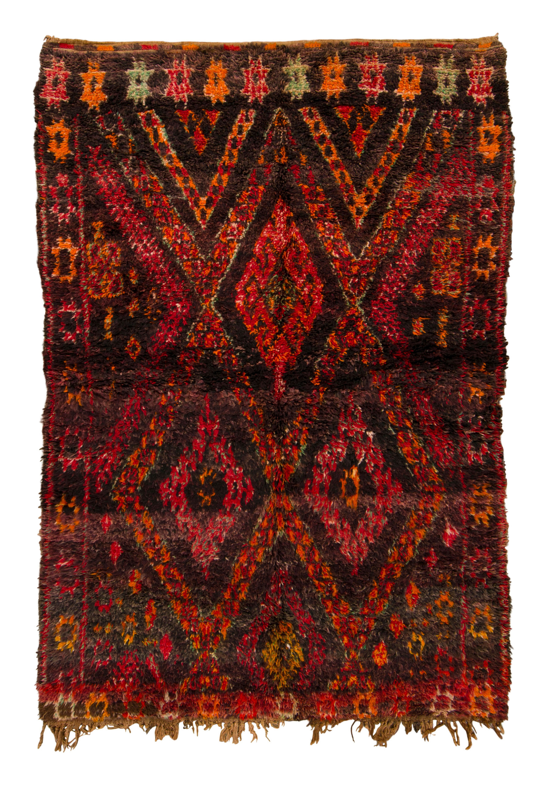 Vintage Moroccan Berber Rug