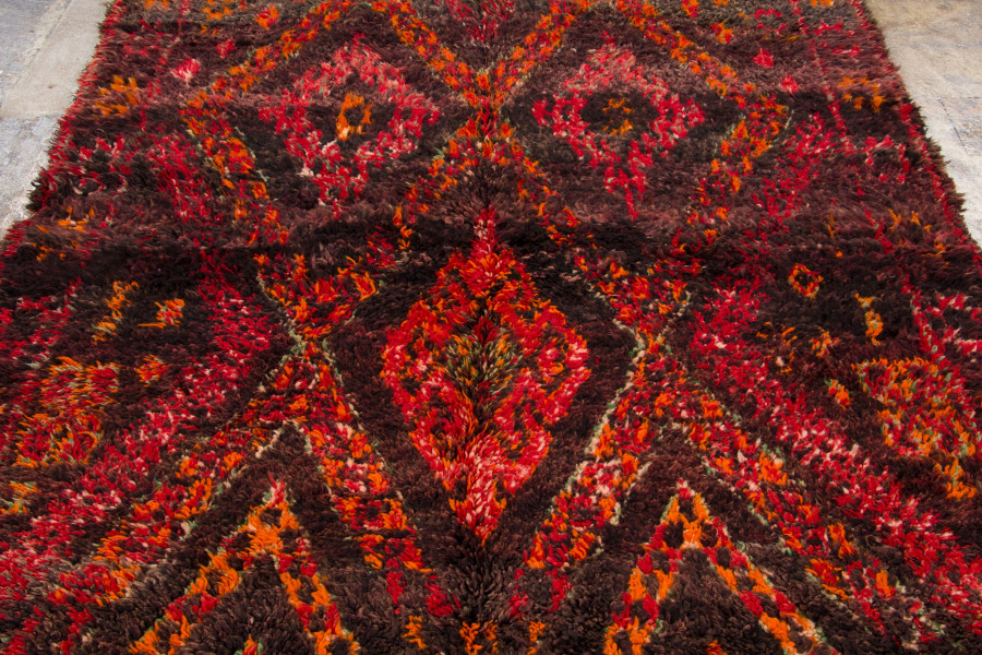 Vintage Moroccan Berber Rug