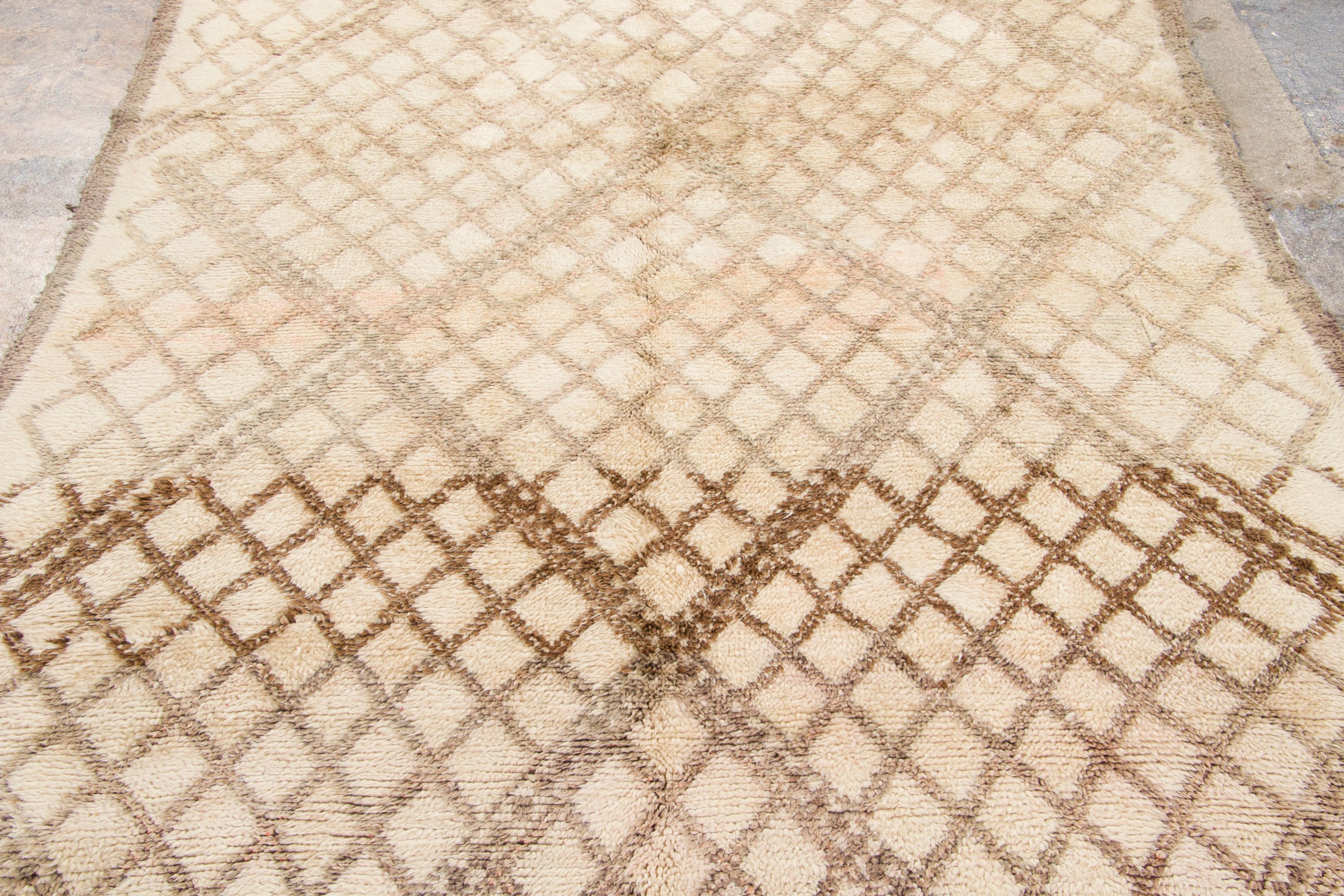 Vintage Moroccan Berber Rug