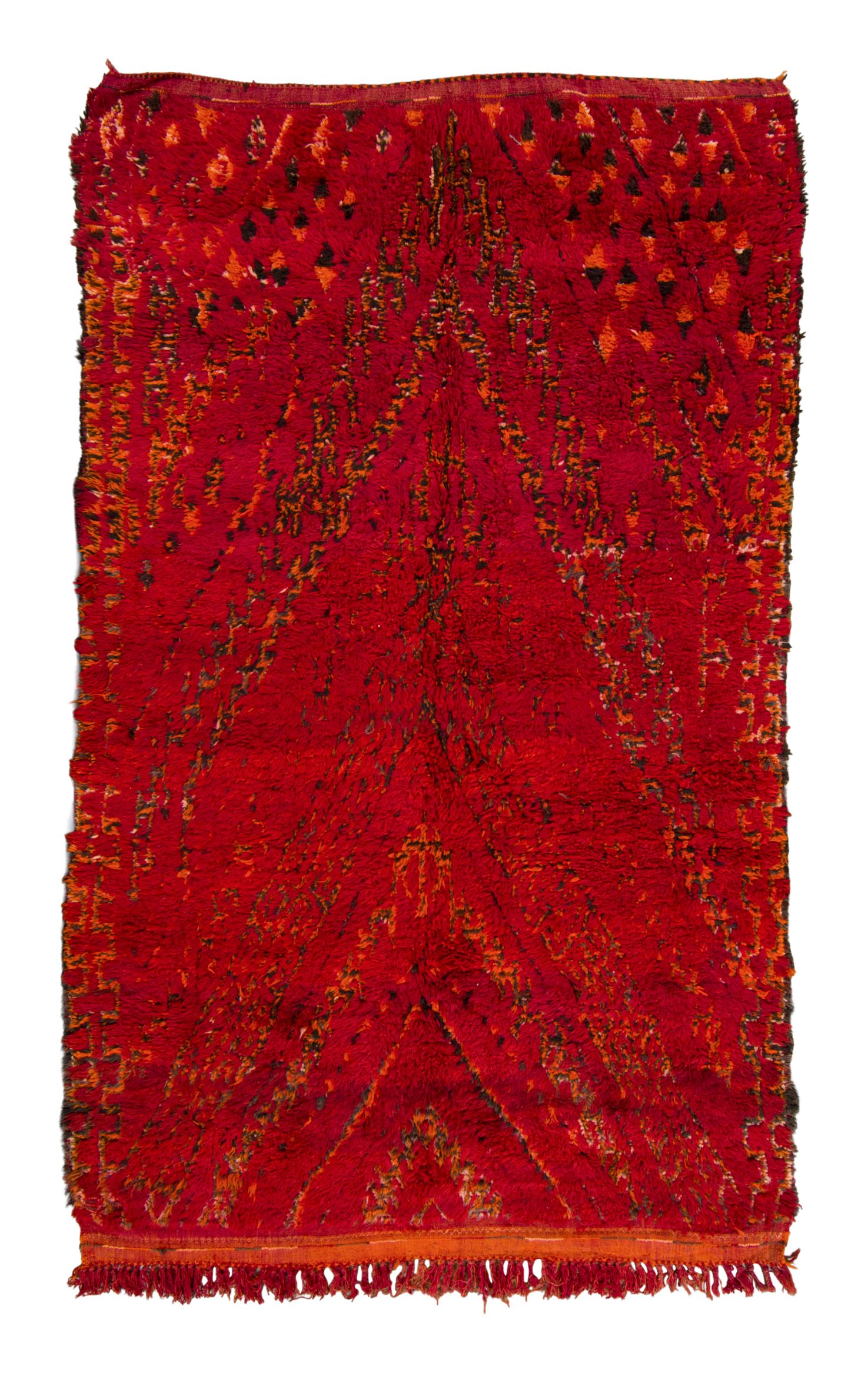 Vintage Moroccan Berber Shag Rug