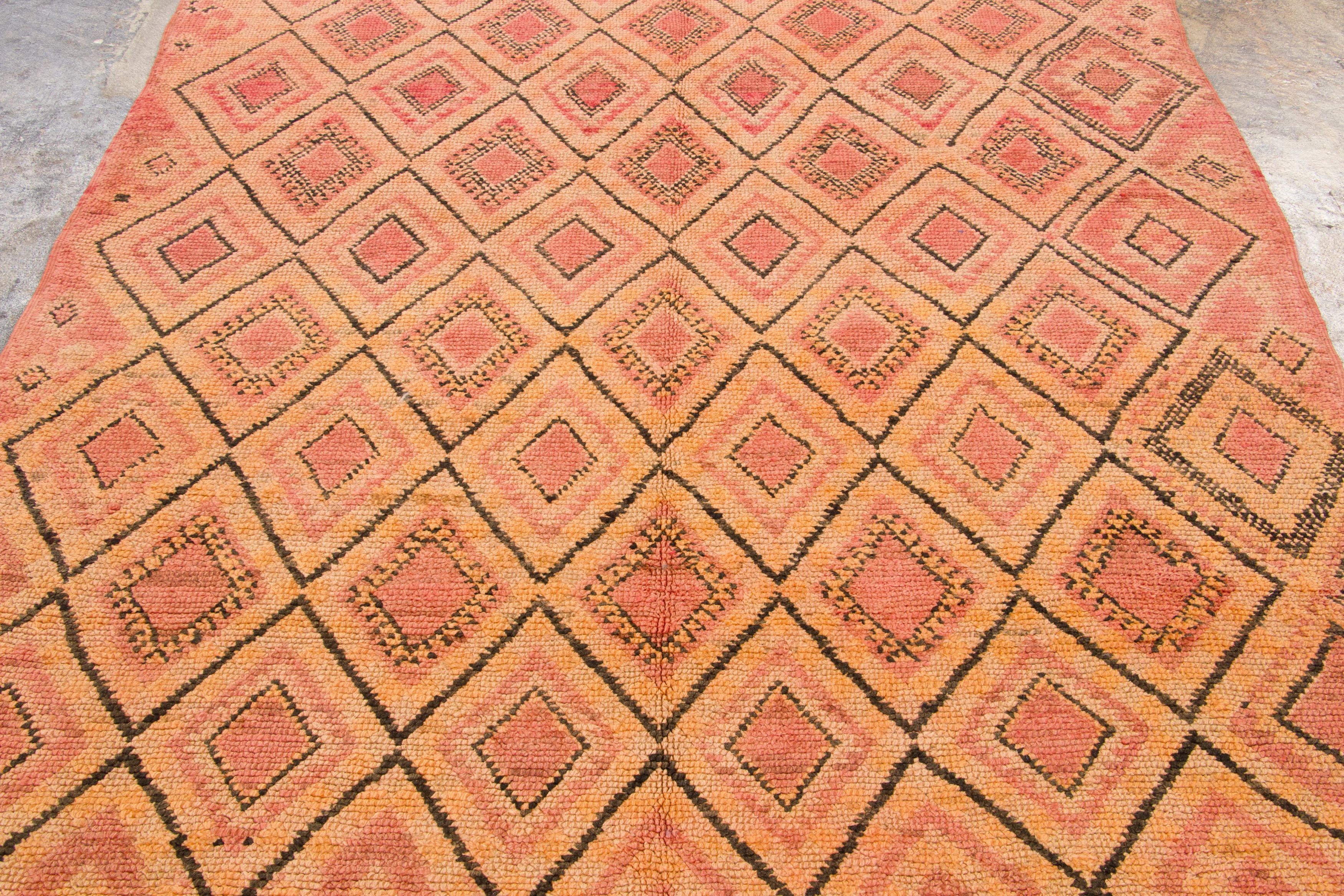 Vintage Moroccan Berber Runner