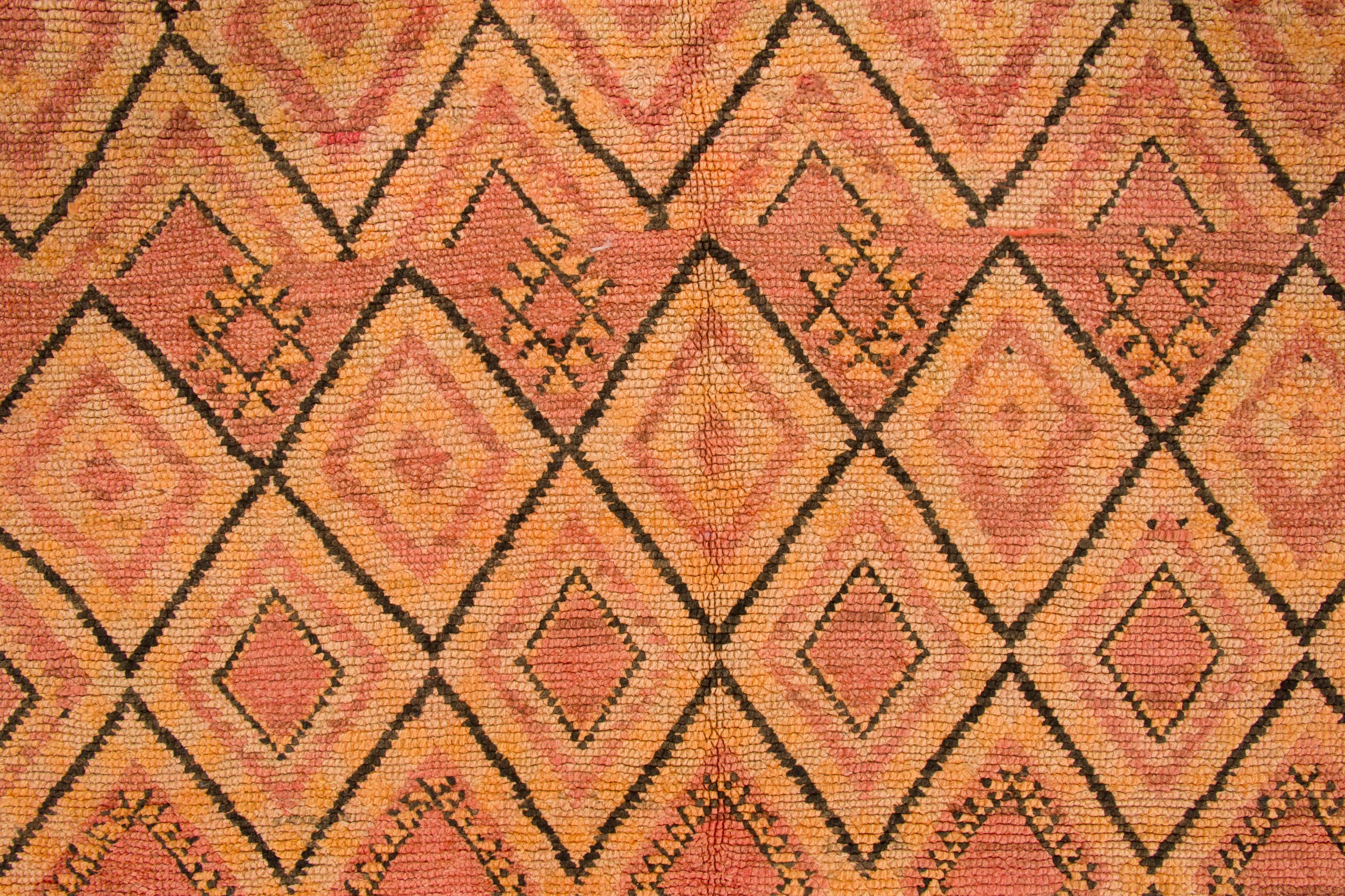 Vintage Moroccan Berber Runner