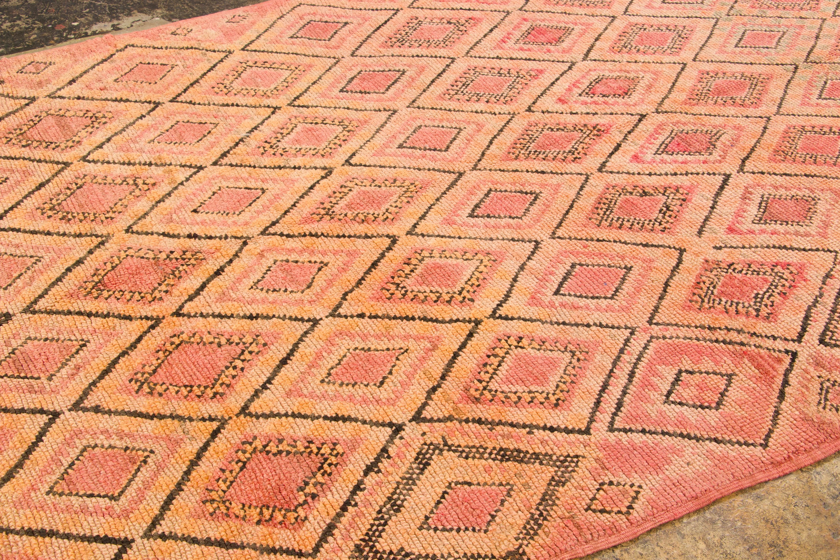 Vintage Moroccan Berber Runner