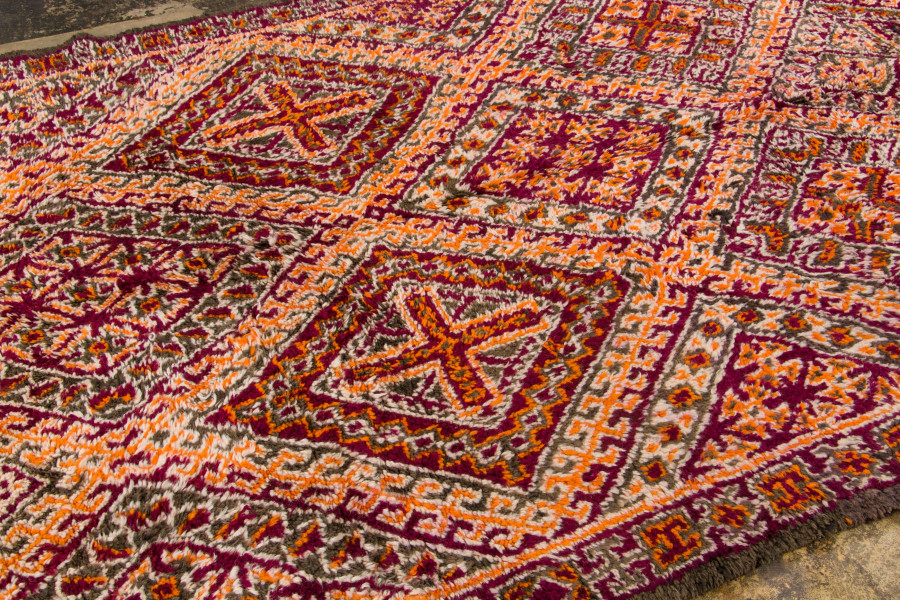 Vintage Moroccan Berber Rug