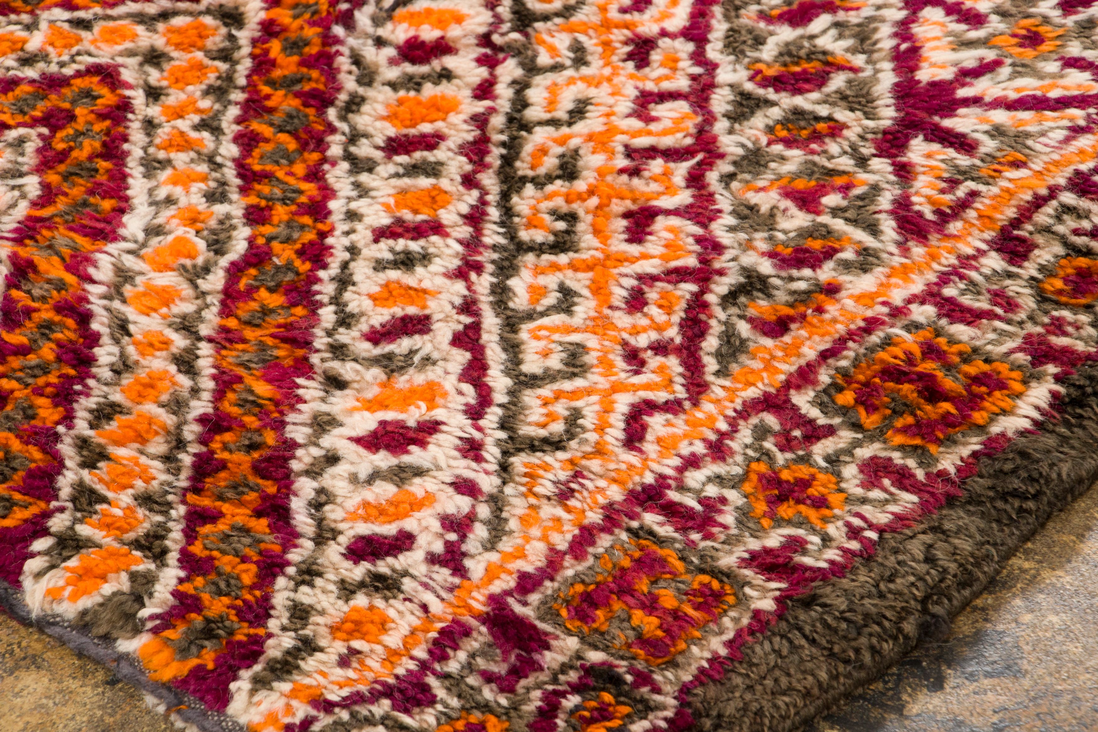 Vintage Moroccan Berber Rug