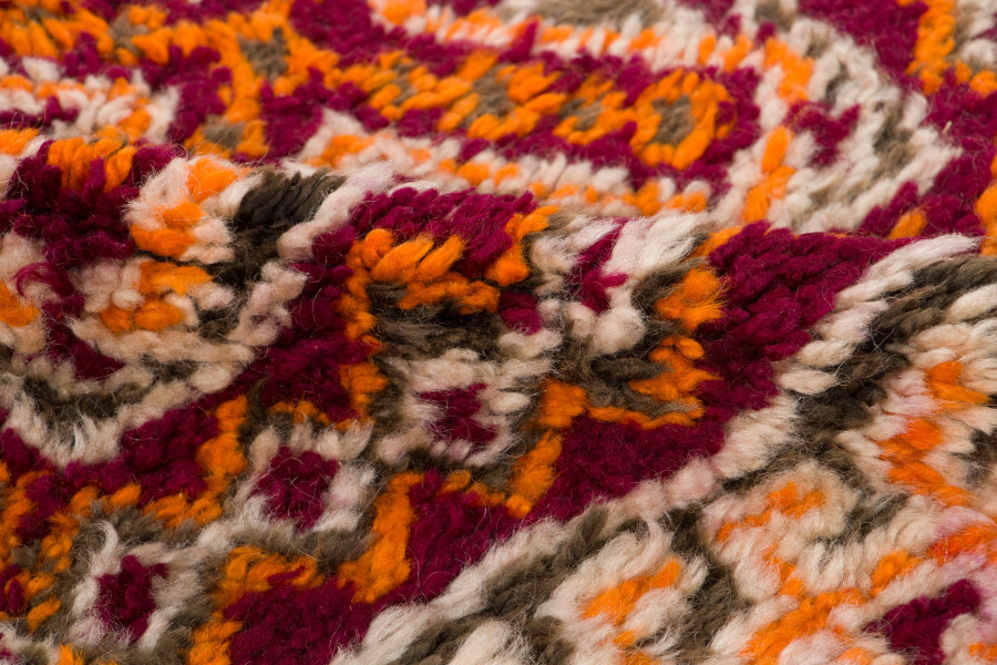 Vintage Moroccan Berber Rug