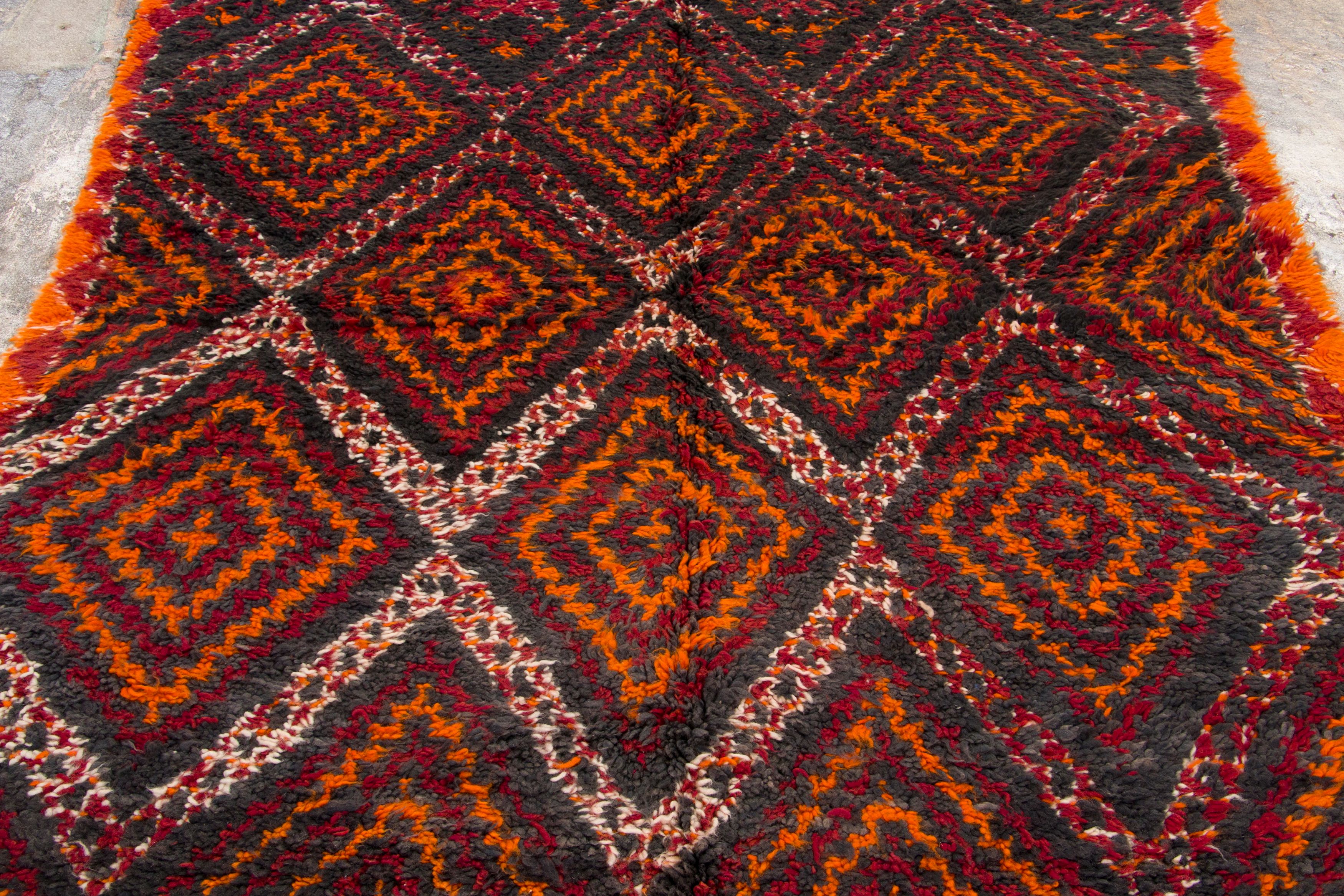 Vintage Moroccan Berber Rug