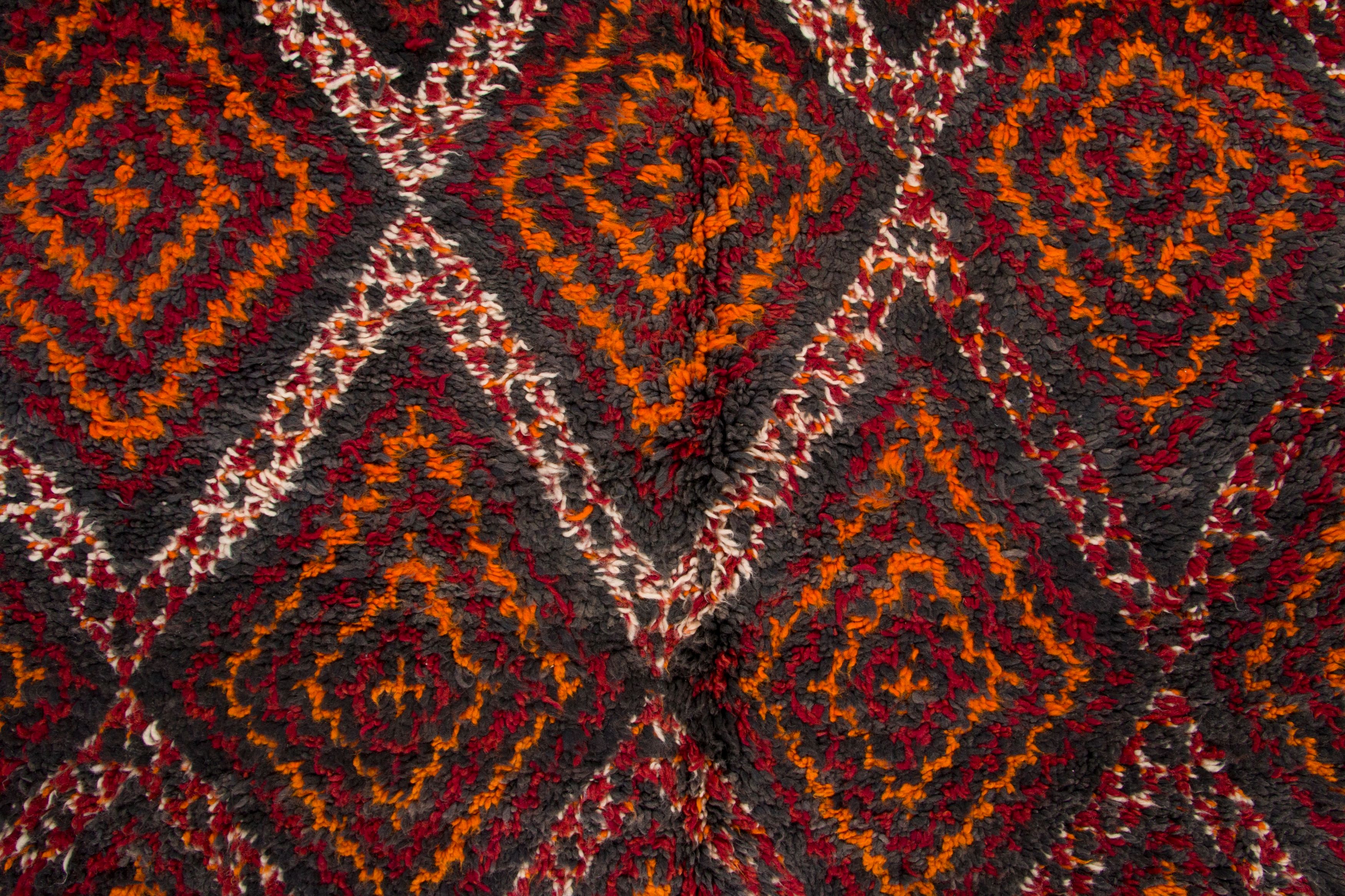 Vintage Moroccan Berber Rug