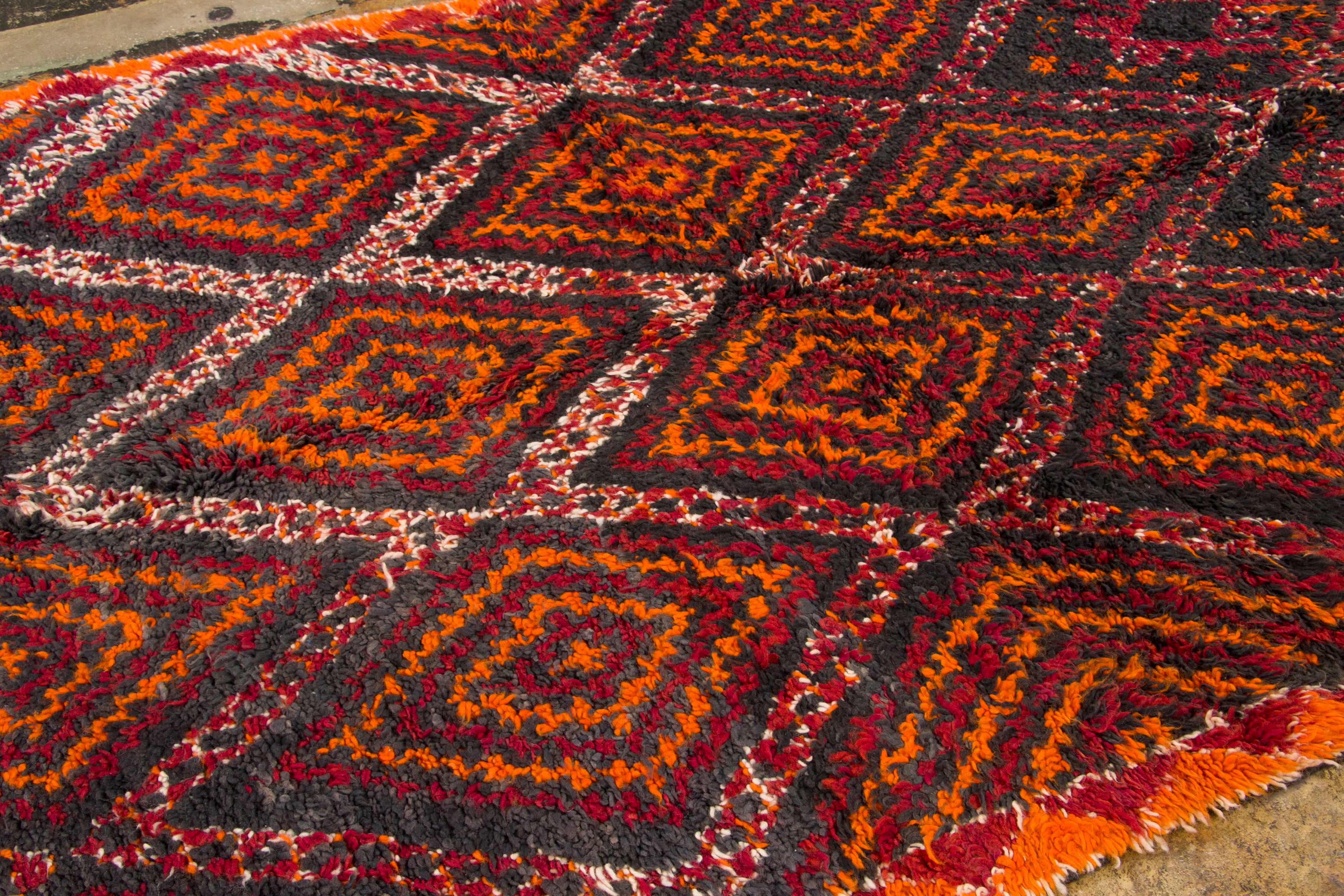 Vintage Moroccan Berber Rug