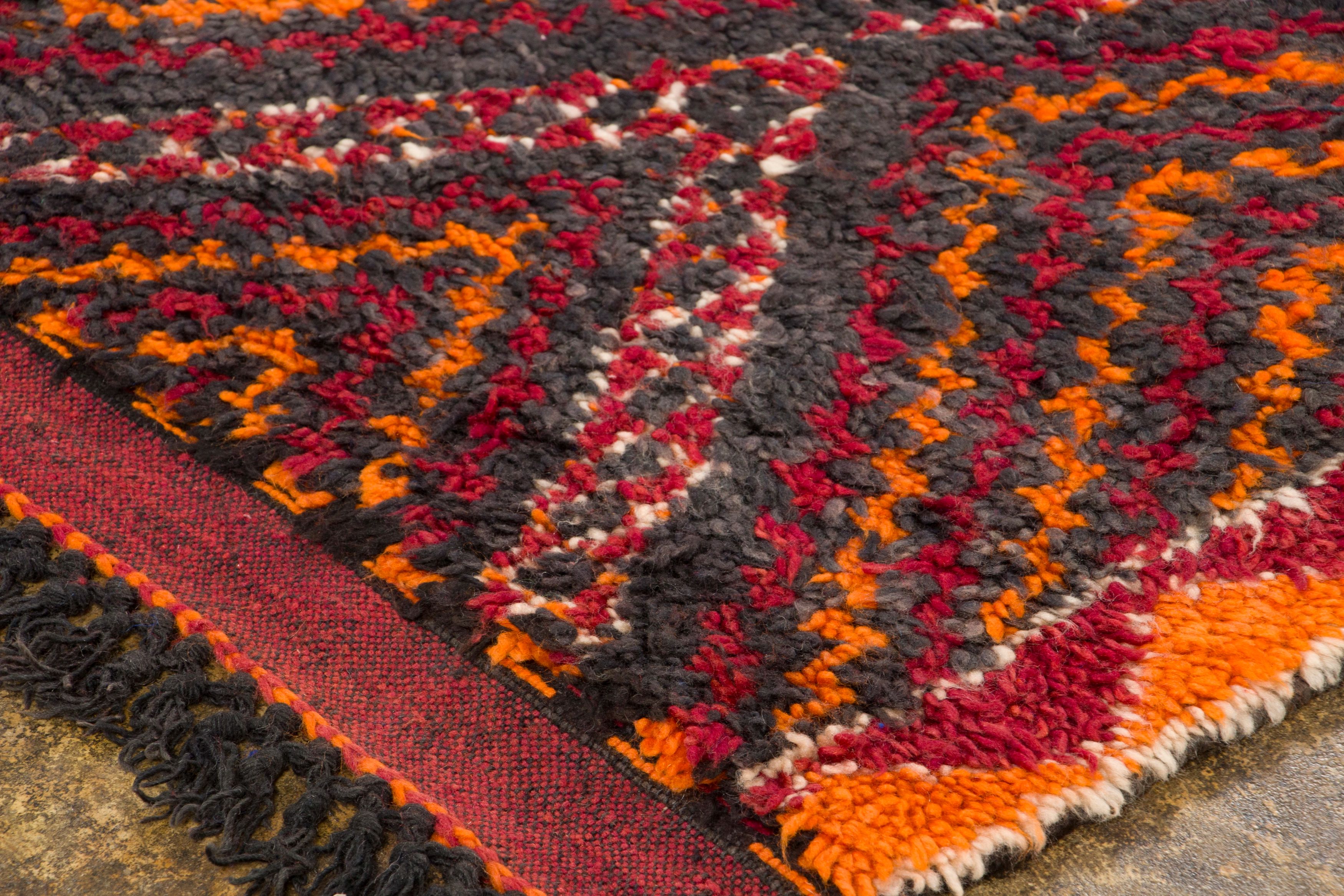 Vintage Moroccan Berber Rug