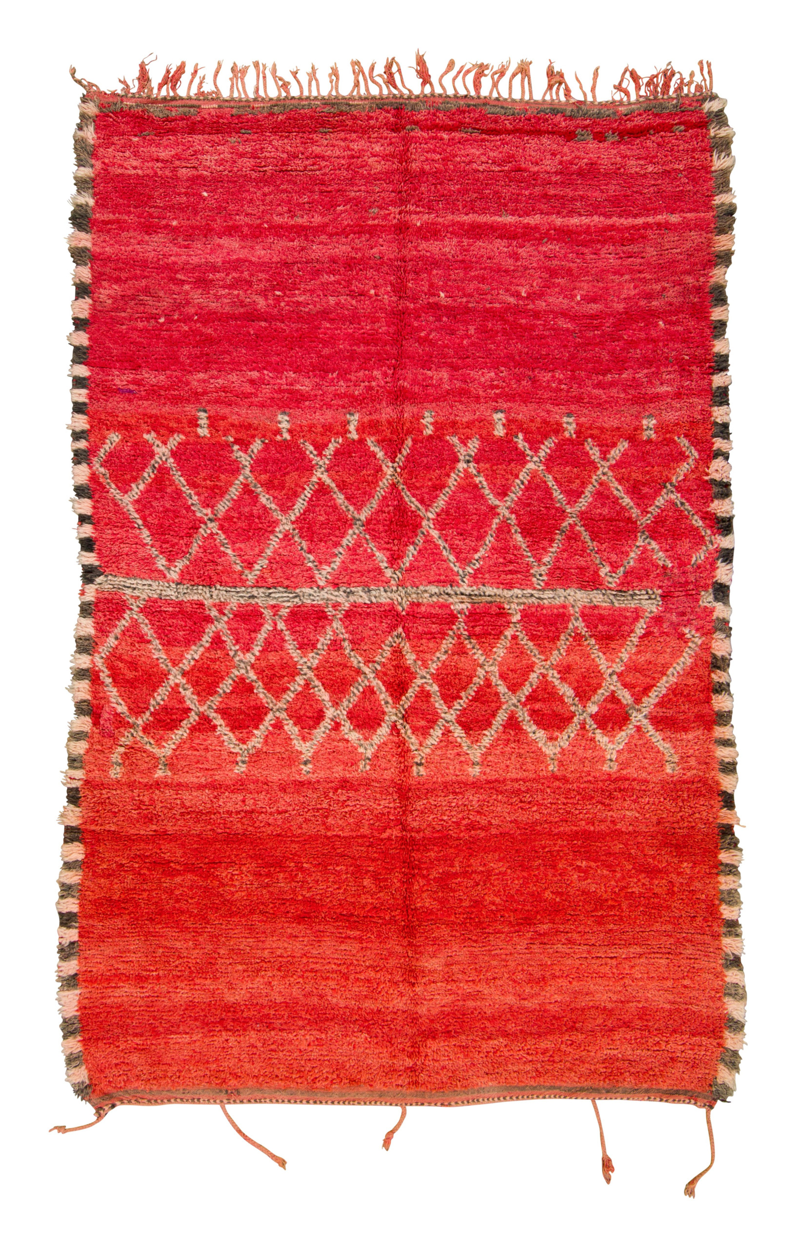 Vintage Moroccan Berber Rug