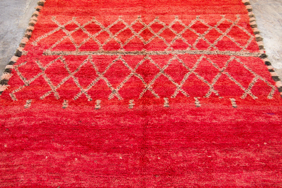 Vintage Moroccan Berber Rug