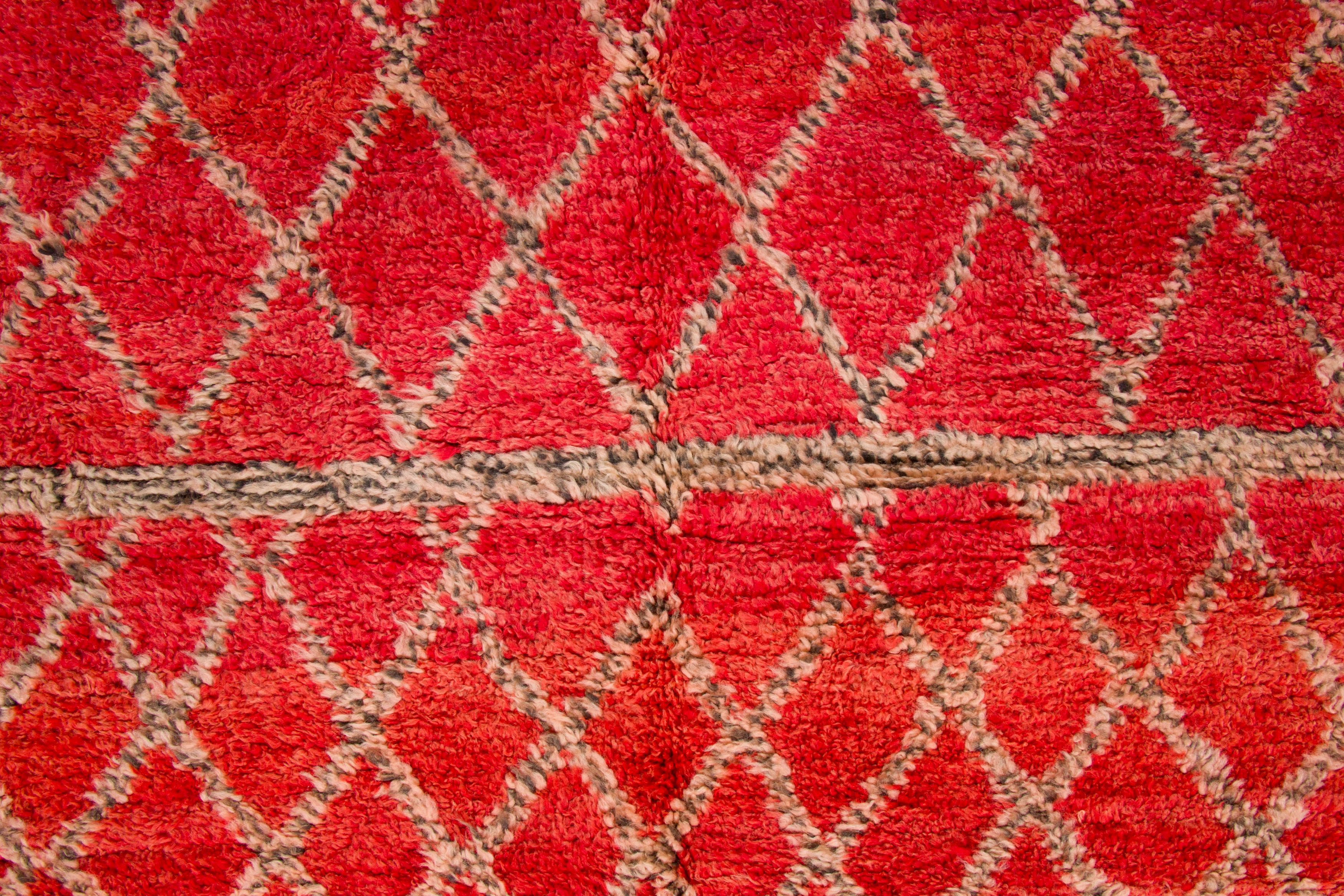 Vintage Moroccan Berber Rug
